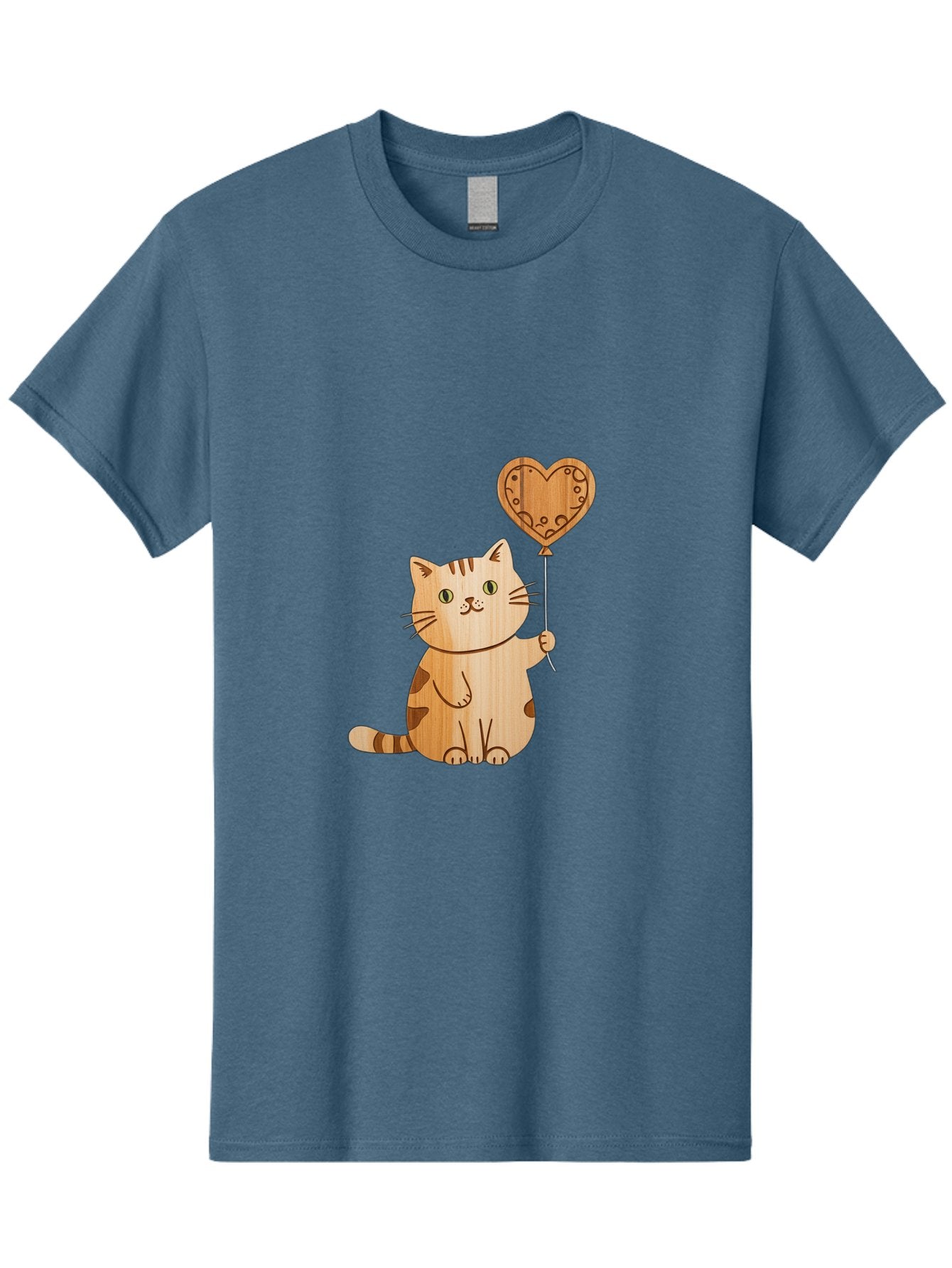 Cat-With-Heart-Balloon Men'S Graphic Tee, 100% Cotton, Comfortable Casual Summer Wear, Machine Washable, Vintage Camera, Old Camera, Antique Camera, Black Camera, Classic Photography, Photography Equipment, Nostalgic Device, Film Camera, Bah712