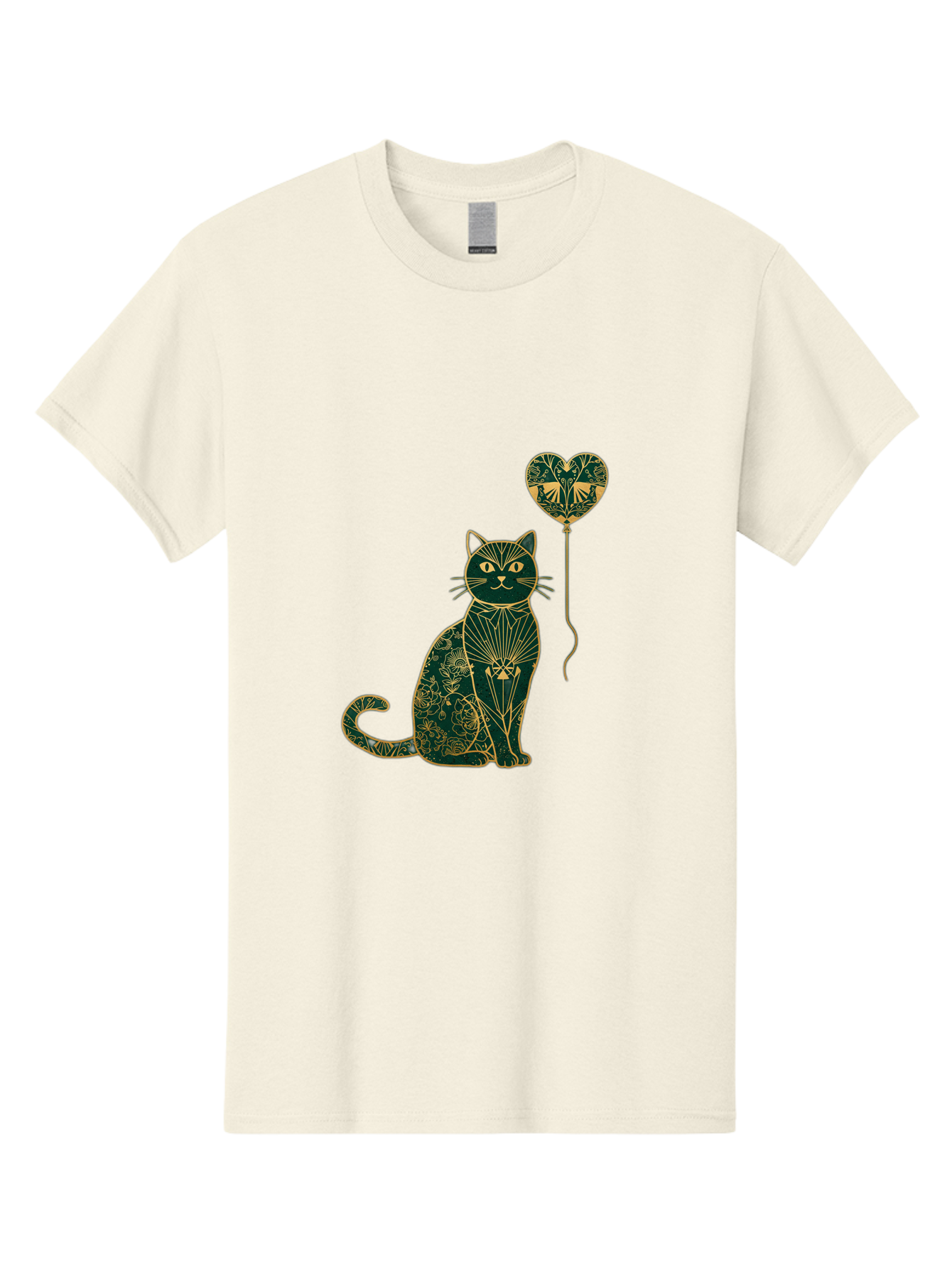 Cat-With-Heart-Shaped-Balloon-1 Men'S Graphic Tee, 100% Cotton, Comfortable Casual Summer Wear, Machine Washable, Vintage Camera, Old Camera, Antique Camera, Black Camera, Classic Photography, Photography Equipment, Nostalgic Device, Bah716 11