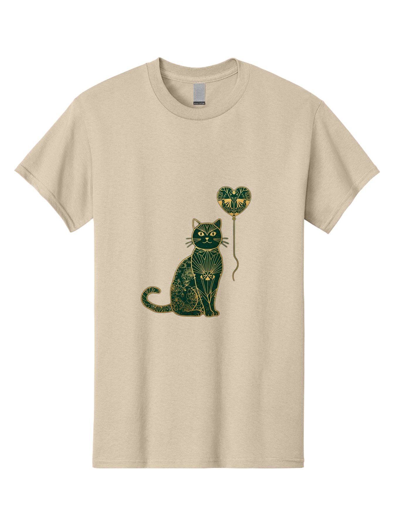 Cat-With-Heart-Shaped-Balloon-1 Men'S Graphic Tee, 100% Cotton, Comfortable Casual Summer Wear, Machine Washable, Vintage Camera, Old Camera, Antique Camera, Black Camera, Classic Photography, Photography Equipment, Nostalgic Device, Bah716 5