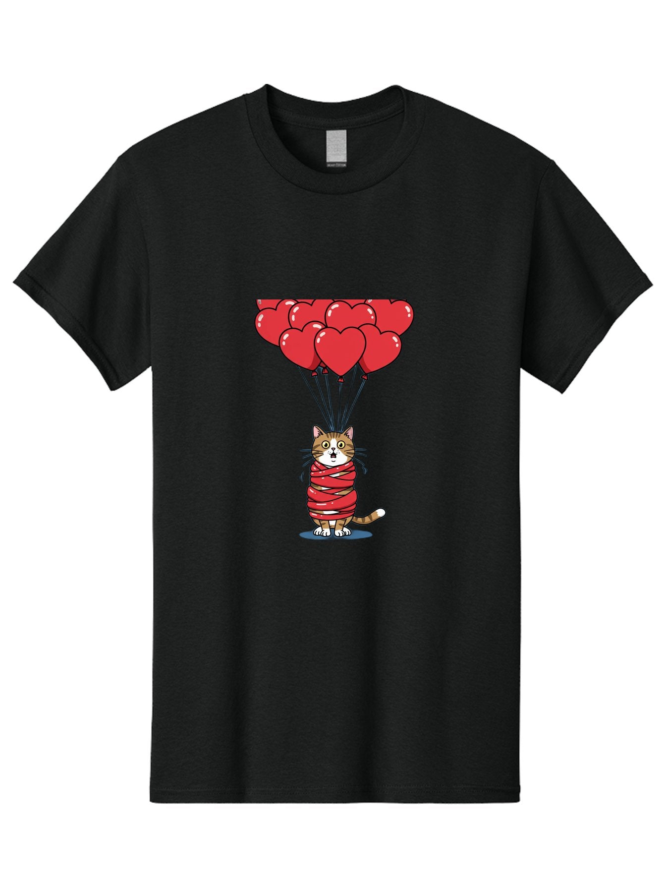 Cat-With-Red-Balloons Men'S Graphic Tee, 100% Cotton, Comfortable Casual Summer Wear, Machine Washable, Vintage Camera, Old Camera, Antique Camera, Black Camera, Classic Photography, Photography Equipment, Nostalgic Device, Film Camera, Bah719 7