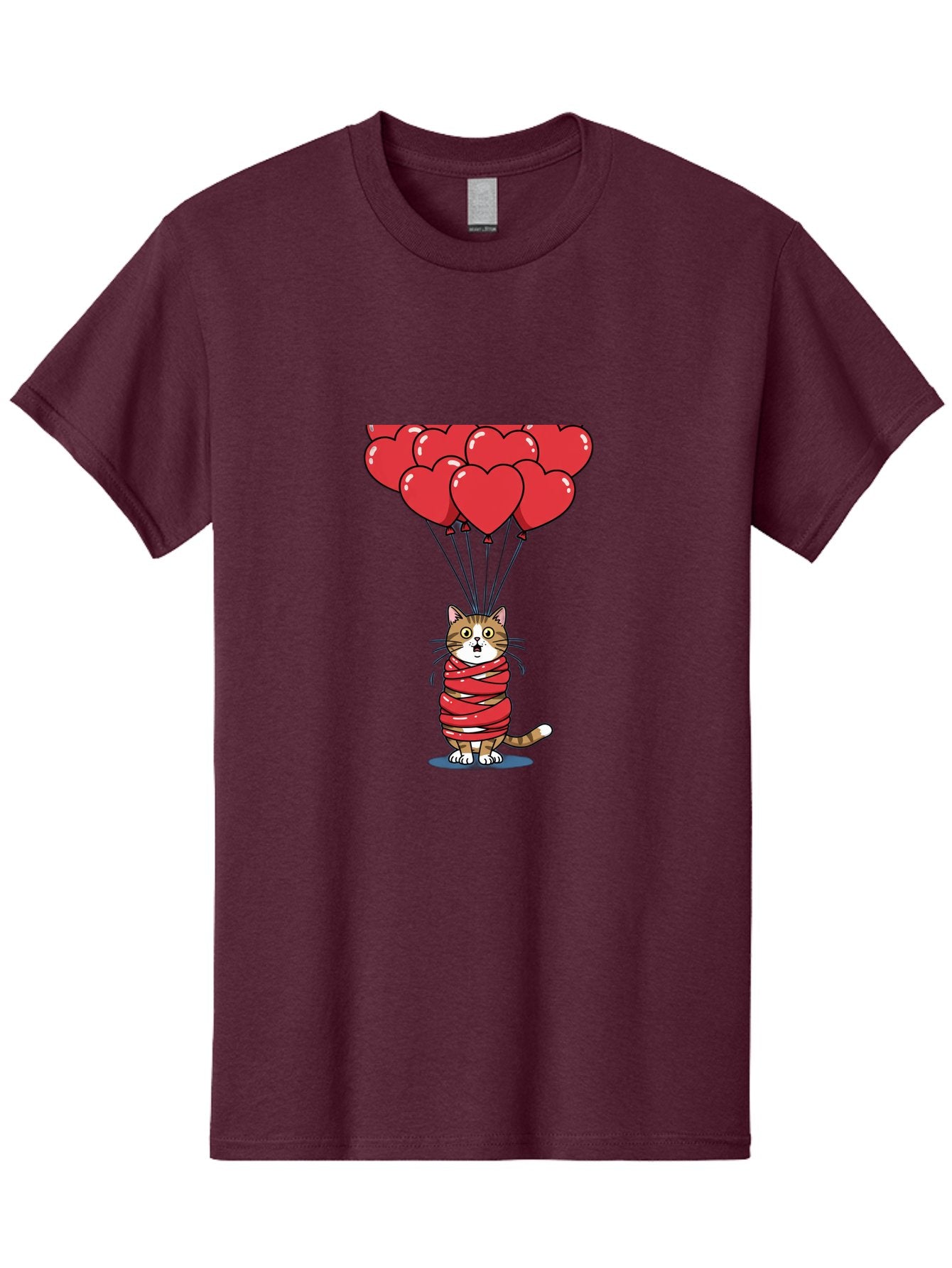 Cat-With-Red-Balloons Men'S Graphic Tee, 100% Cotton, Comfortable Casual Summer Wear, Machine Washable, Vintage Camera, Old Camera, Antique Camera, Black Camera, Classic Photography, Photography Equipment, Nostalgic Device, Film Camera, Bah719 3