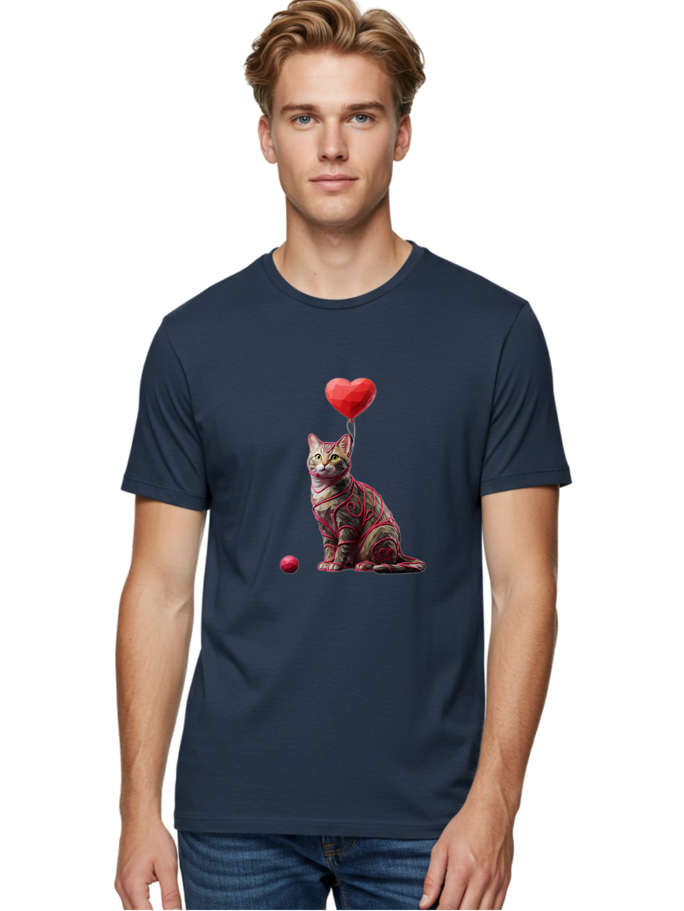 Cat-With-Red-Heart-Balloon Men'S Graphic Tee, 100% Cotton, Comfortable Casual Summer Wear, Machine Washable, Vintage Camera, Old Camera, Antique Camera, Black Camera, Classic Photography, Photography Equipment, Nostalgic Device, Film Camera, Bah720 20