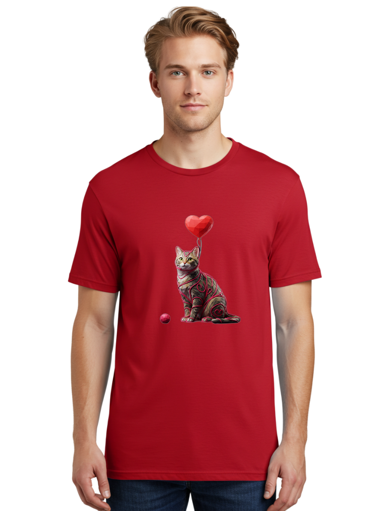 Cat-With-Red-Heart-Balloon Men'S Graphic Tee, 100% Cotton, Comfortable Casual Summer Wear, Machine Washable, Vintage Camera, Old Camera, Antique Camera, Black Camera, Classic Photography, Photography Equipment, Nostalgic Device, Film Camera, Bah720 27