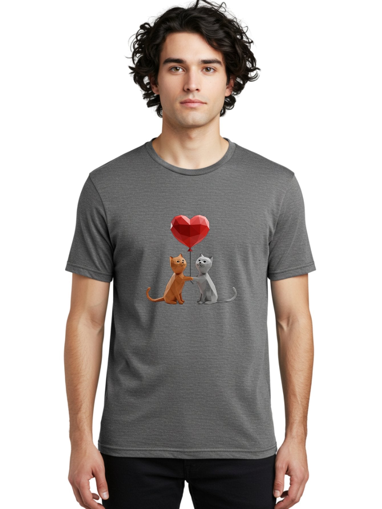 Cats-Holding-Heart-Balloon Men'S Graphic Tee, 100% Cotton, Comfortable Casual Summer Wear, Machine Washable, Vintage Camera, Old Camera, Antique Camera, Black Camera, Classic Photography, Photography Equipment, Nostalgic Device, Film Camera, Bah721 29