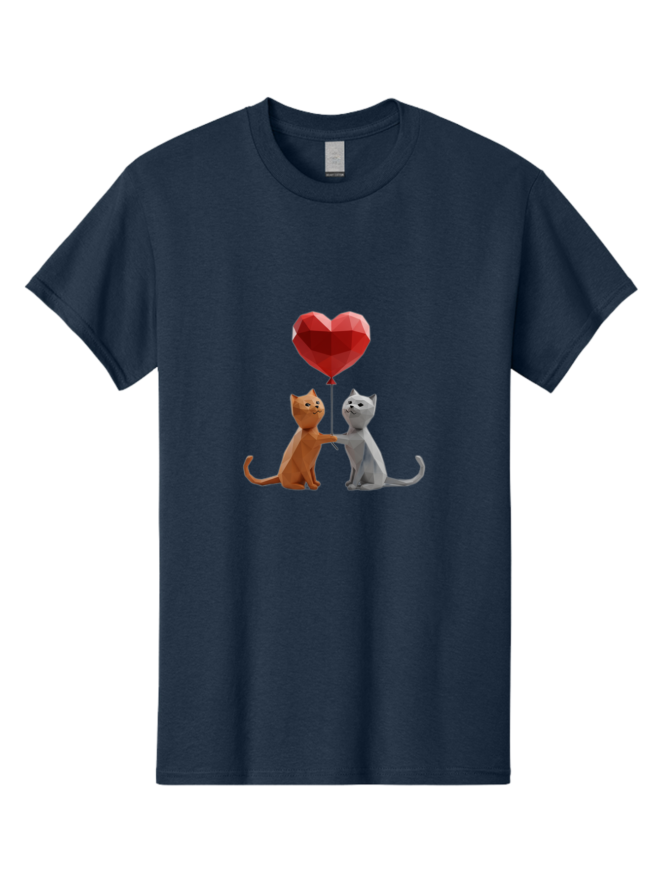 Cats-Holding-Heart-Balloon Men'S Graphic Tee, 100% Cotton, Comfortable Casual Summer Wear, Machine Washable, Vintage Camera, Old Camera, Antique Camera, Black Camera, Classic Photography, Photography Equipment, Nostalgic Device, Film Camera, Bah721 9