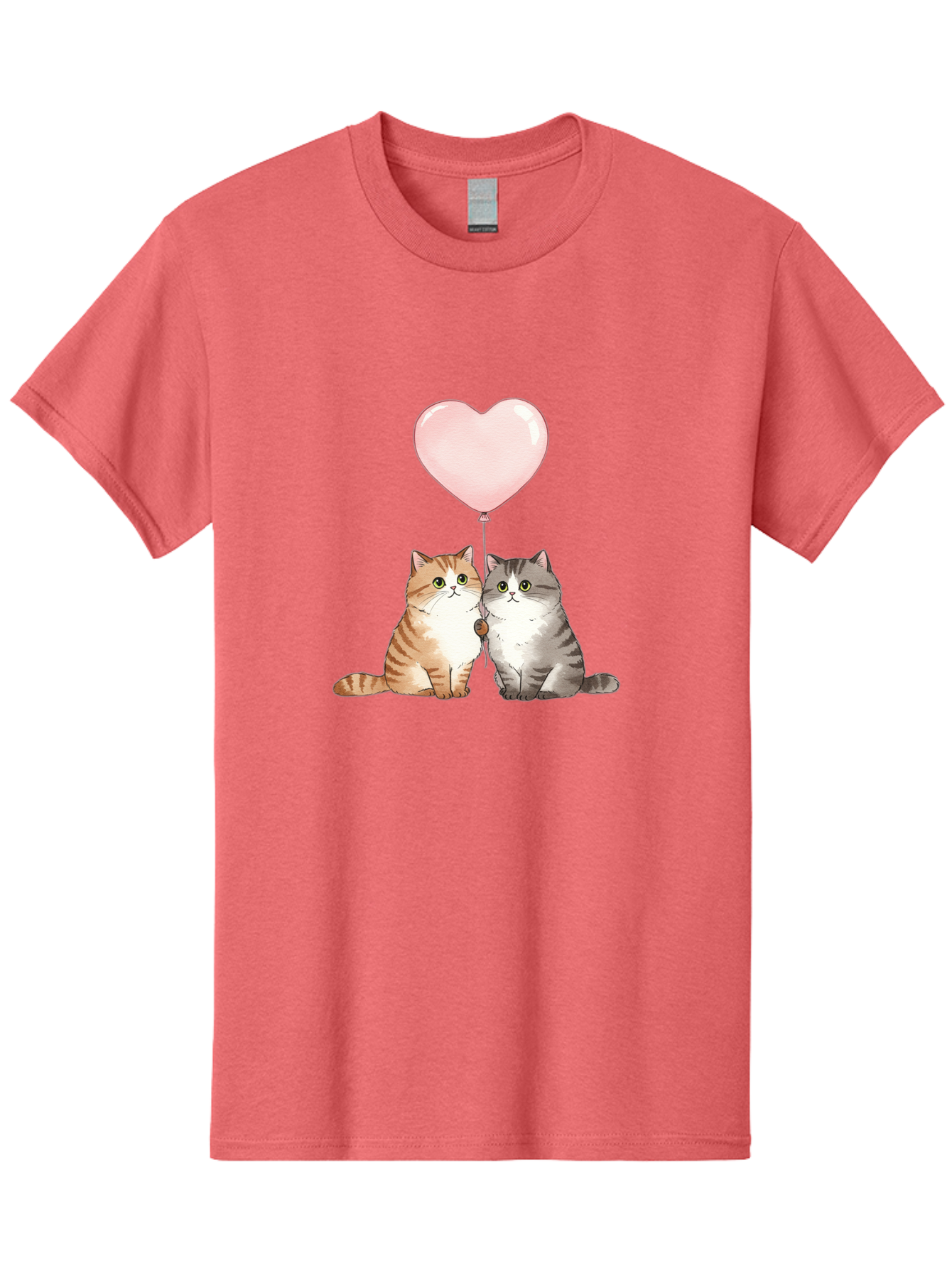 Cats-With-Heart-Balloon-2 Men'S Graphic Tee, 100% Cotton, Comfortable Casual Summer Wear, Machine Washable, Vintage Camera, Old Camera, Antique Camera, Black Camera, Classic Photography, Photography Equipment, Nostalgic Device, Film Camera, Bah723 4