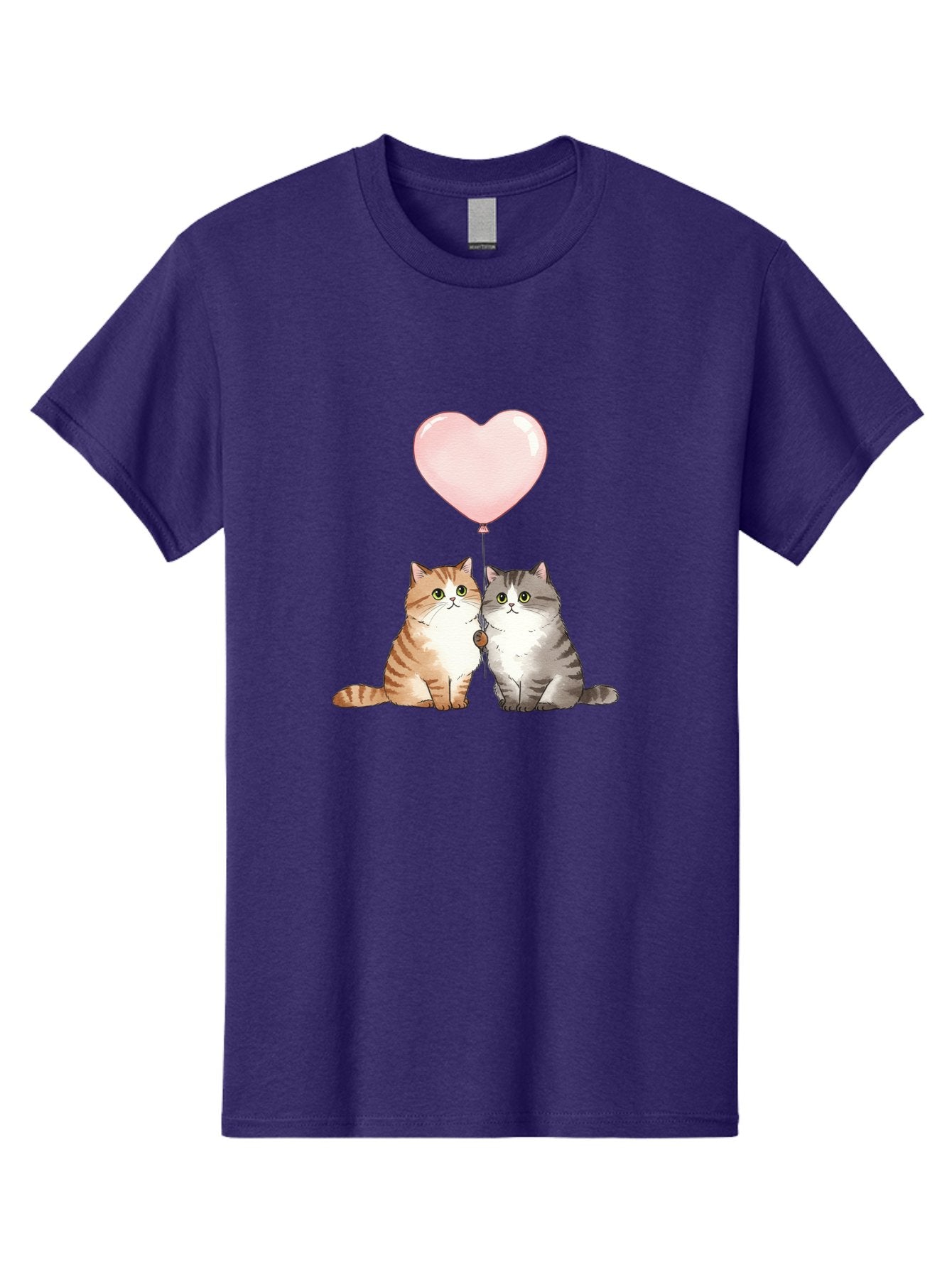 Cats-With-Heart-Balloon-2 Men'S Graphic Tee, 100% Cotton, Comfortable Casual Summer Wear, Machine Washable, Vintage Camera, Old Camera, Antique Camera, Black Camera, Classic Photography, Photography Equipment, Nostalgic Device, Film Camera, Bah723 10