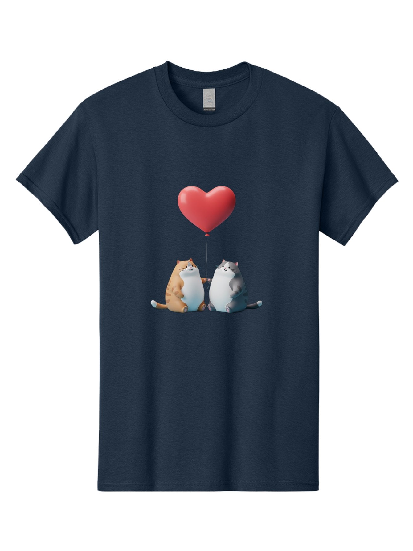 Cats-With-Heart-Balloon Men'S Graphic Tee, 100% Cotton, Comfortable Casual Summer Wear, Machine Washable, Vintage Camera, Old Camera, Antique Camera, Black Camera, Classic Photography, Photography Equipment, Nostalgic Device, Film Camera, Bah724