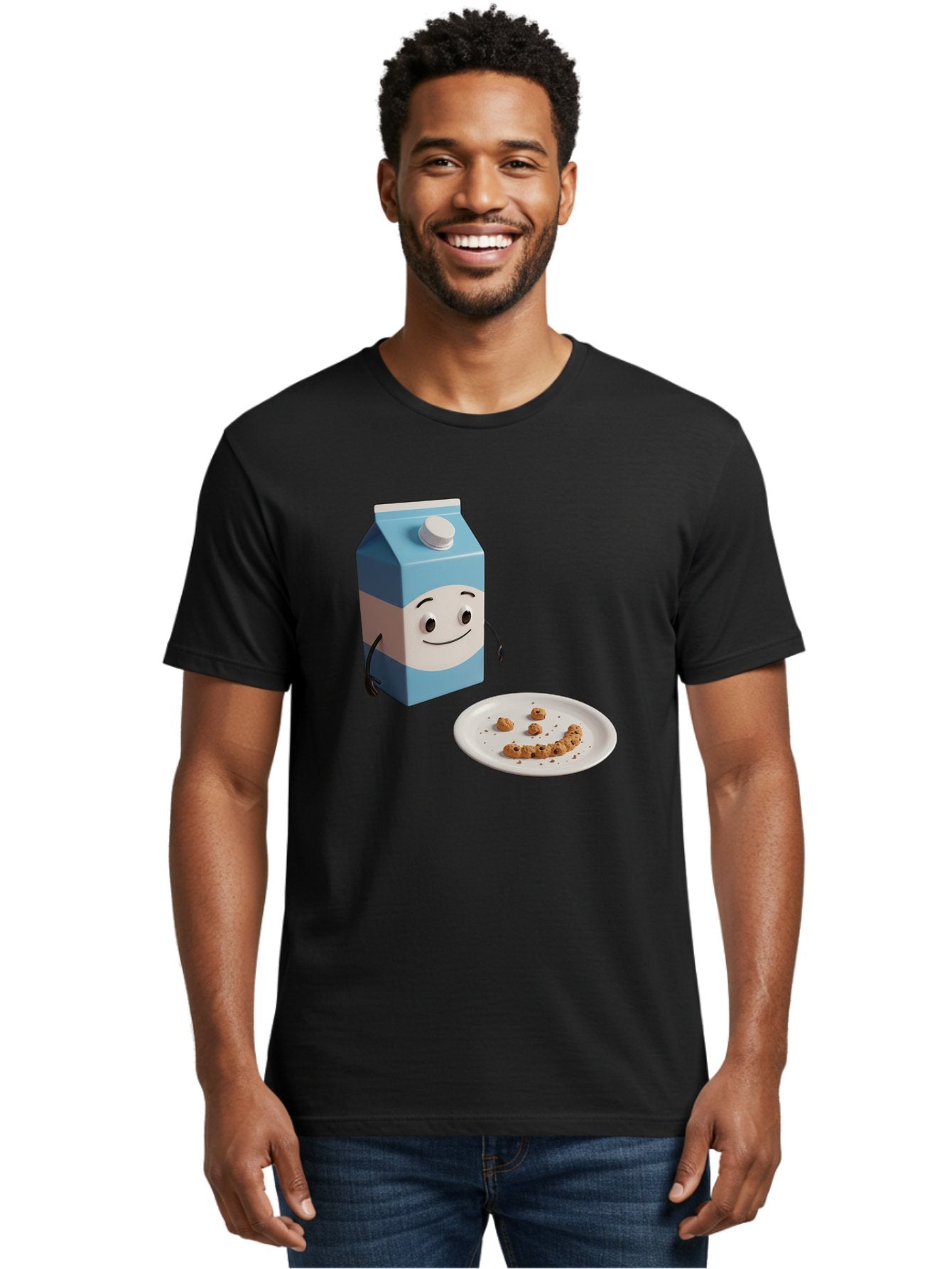 Cereal-Milk-Cartoon Men'S Graphic Tee, 100% Cotton, Comfortable Casual Summer Wear, Machine Washable, Vintage Camera, Old Camera, Antique Camera, Black Camera, Classic Photography, Photography Equipment, Nostalgic Device, Film Camera, Bah725 29