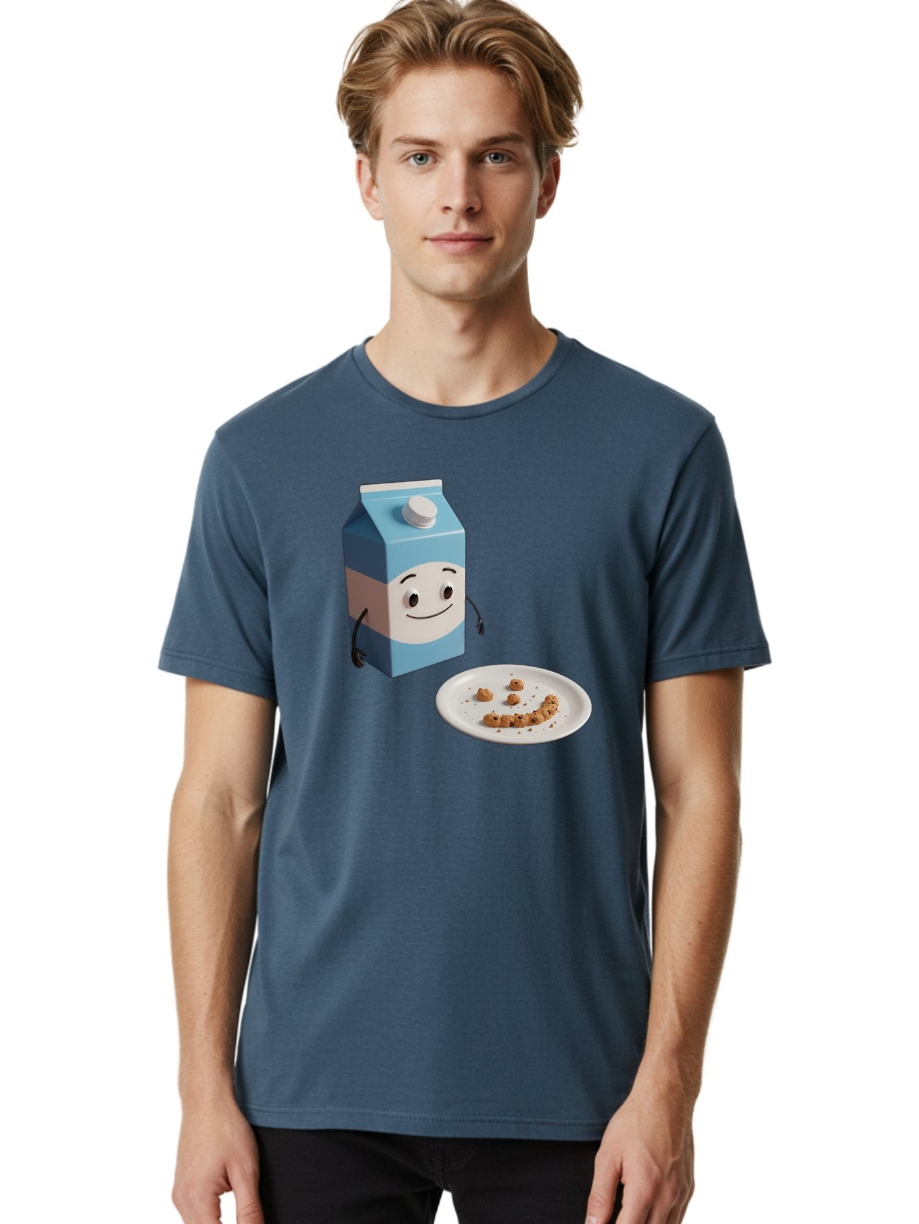 Cereal-Milk-Cartoon Men'S Graphic Tee, 100% Cotton, Comfortable Casual Summer Wear, Machine Washable, Vintage Camera, Old Camera, Antique Camera, Black Camera, Classic Photography, Photography Equipment, Nostalgic Device, Film Camera, Bah725 16