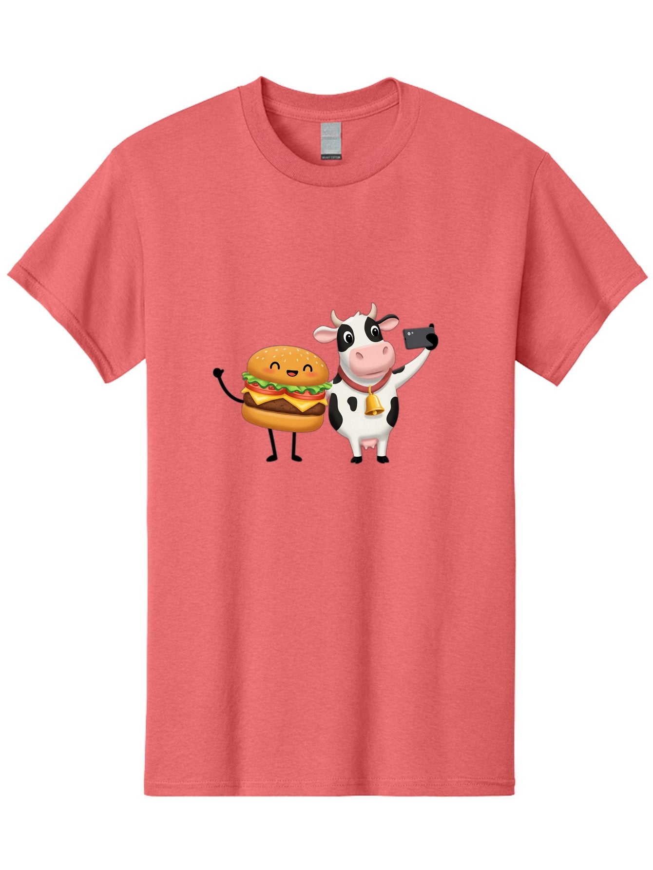 Cheeseburger-Cow Men'S Graphic Tee, 100% Cotton, Comfortable Casual Summer Wear, Machine Washable, Vintage Camera, Old Camera, Antique Camera, Black Camera, Classic Photography, Photography Equipment, Nostalgic Device, Film Camera, Camera Art Bah727 13