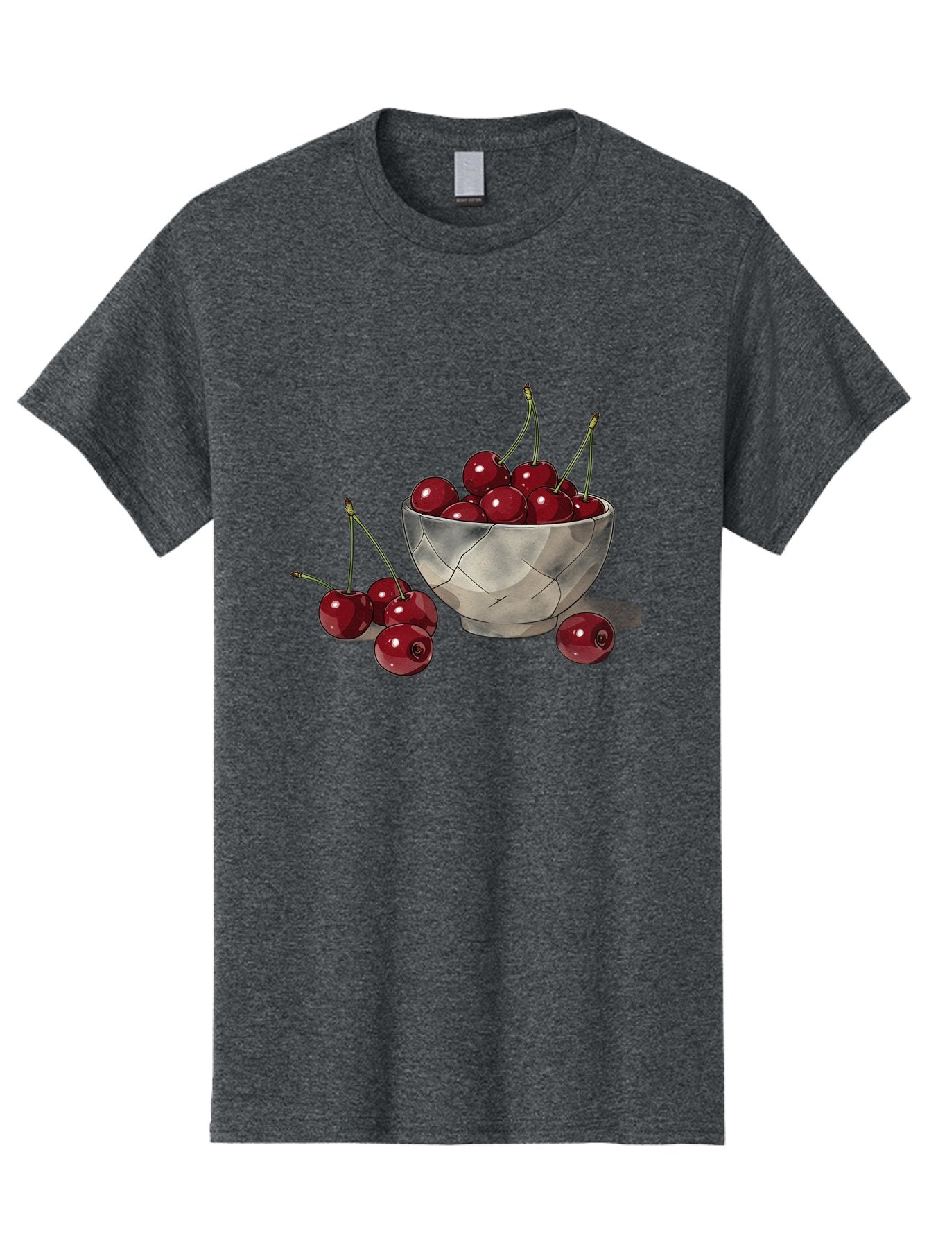 Cherries-1 Men'S Graphic Tee, 100% Cotton, Comfortable Casual Summer Wear, Machine Washable, Vintage Camera, Old Camera, Antique Camera, Black Camera, Classic Photography, Photography Equipment, Nostalgic Device, Film Camera, Camera Art Bah729 11