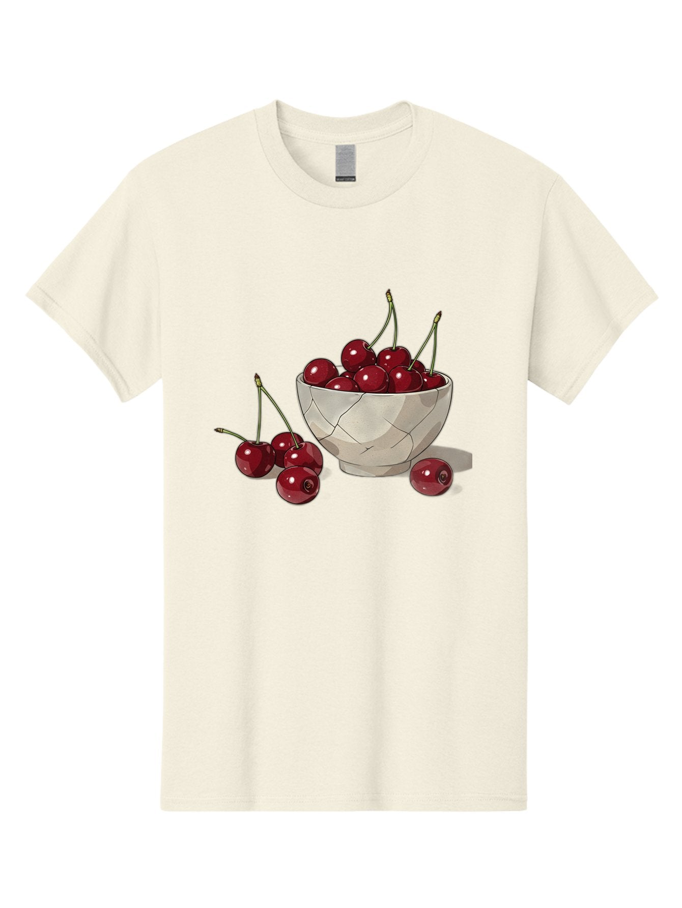 Cherries-1 Men'S Graphic Tee, 100% Cotton, Comfortable Casual Summer Wear, Machine Washable, Vintage Camera, Old Camera, Antique Camera, Black Camera, Classic Photography, Photography Equipment, Nostalgic Device, Film Camera, Camera Art Bah729 12