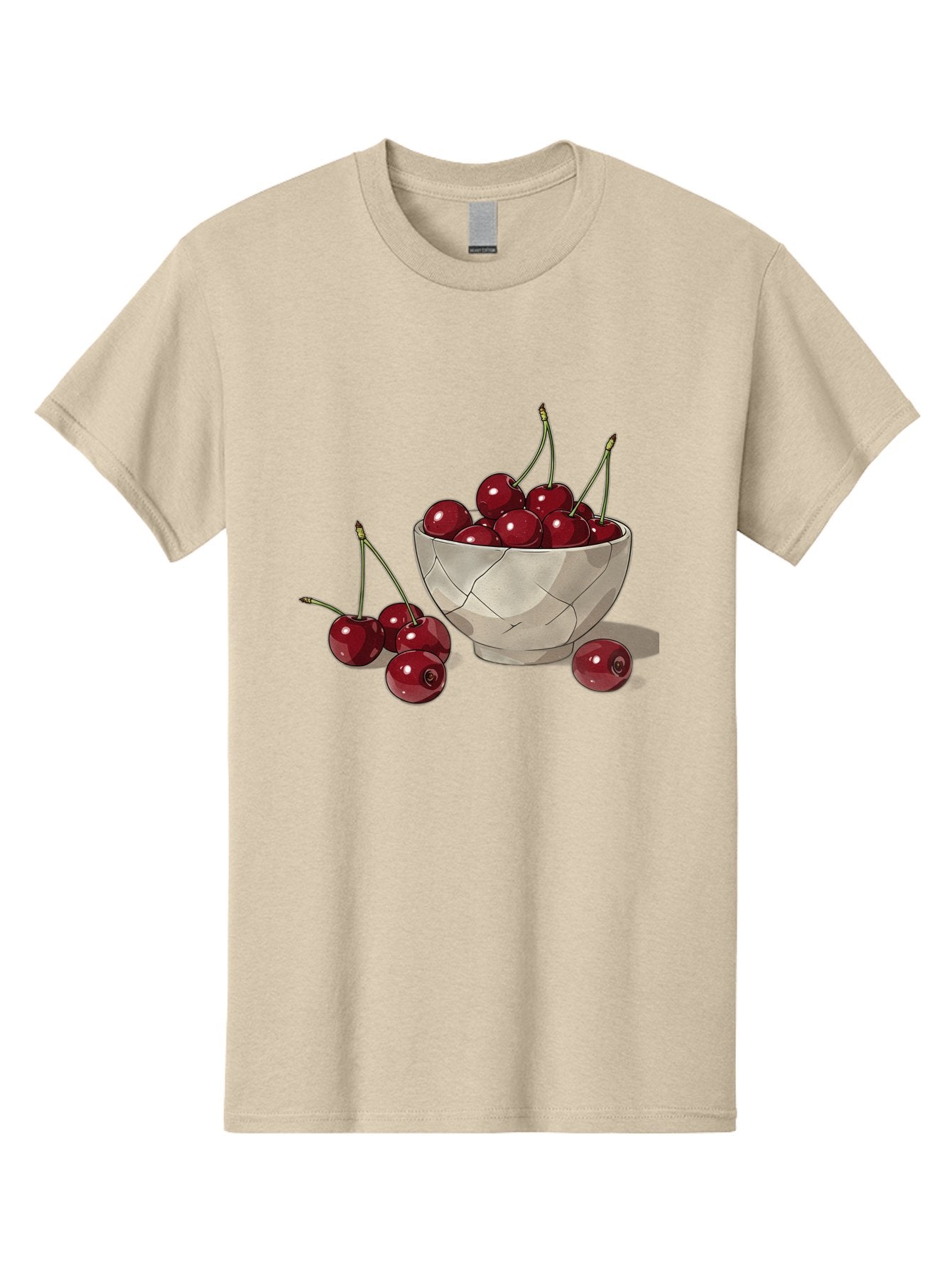 Cherries-1 Men'S Graphic Tee, 100% Cotton, Comfortable Casual Summer Wear, Machine Washable, Vintage Camera, Old Camera, Antique Camera, Black Camera, Classic Photography, Photography Equipment, Nostalgic Device, Film Camera, Camera Art Bah729 6