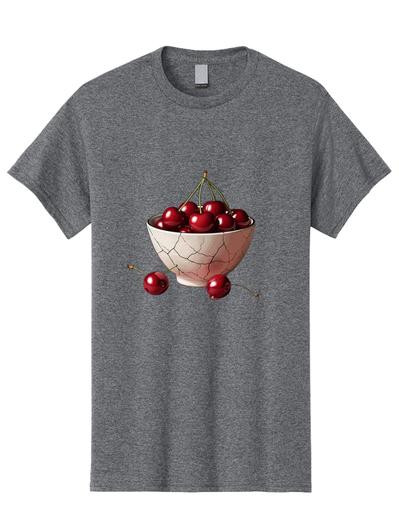 Cherries-2 Men'S Graphic Tee, 100% Cotton, Comfortable Casual Summer Wear, Machine Washable, Vintage Camera, Old Camera, Antique Camera, Black Camera, Classic Photography, Photography Equipment, Nostalgic Device, Film Camera, Camera Art Bah730 4