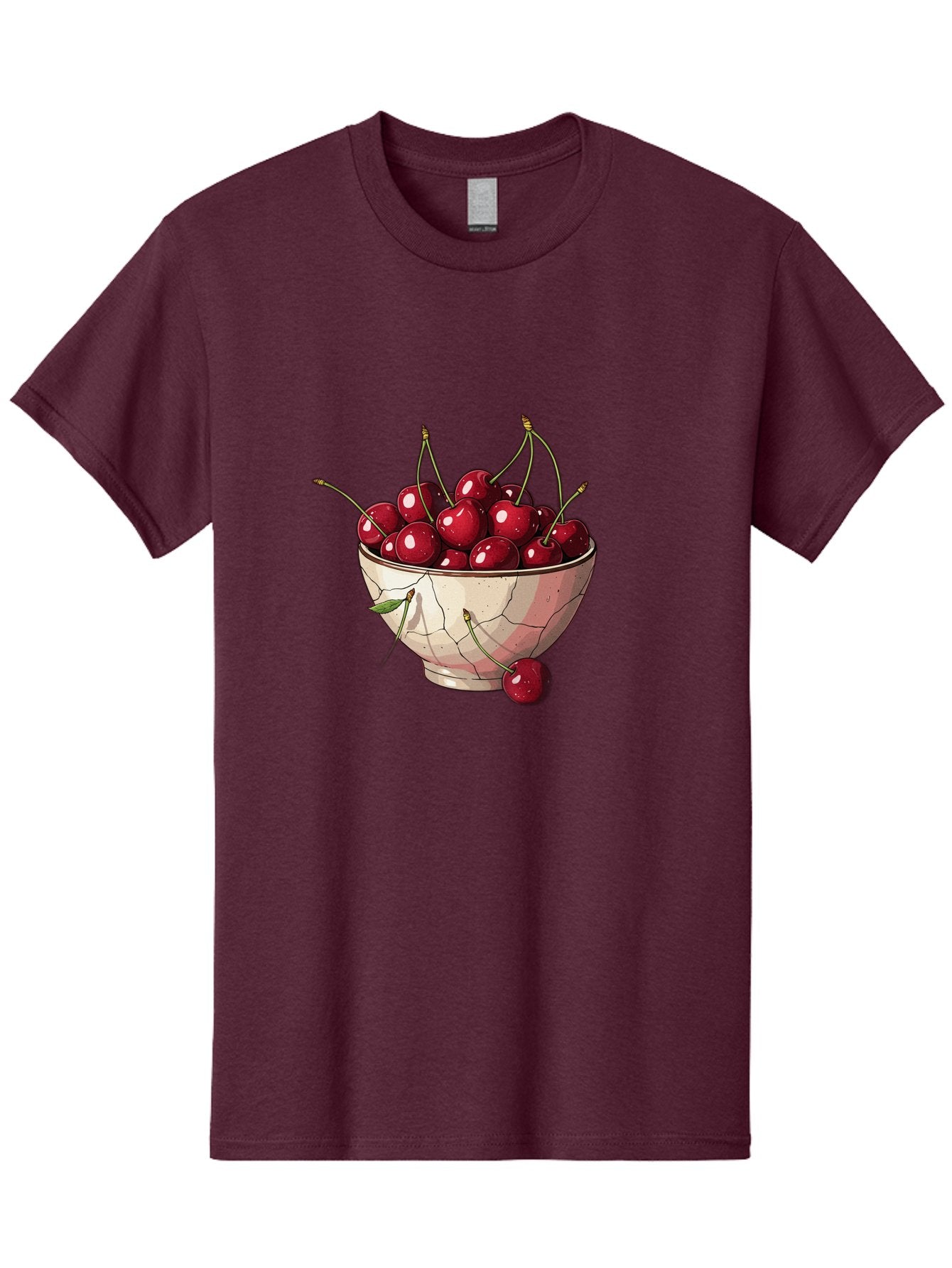 Cherries-In-Bowl-1 Men'S Graphic Tee, 100% Cotton, Comfortable Casual Summer Wear, Machine Washable, Vintage Camera, Old Camera, Antique Camera, Black Camera, Classic Photography, Photography Equipment, Nostalgic Device, Film Camera, Bah732 10