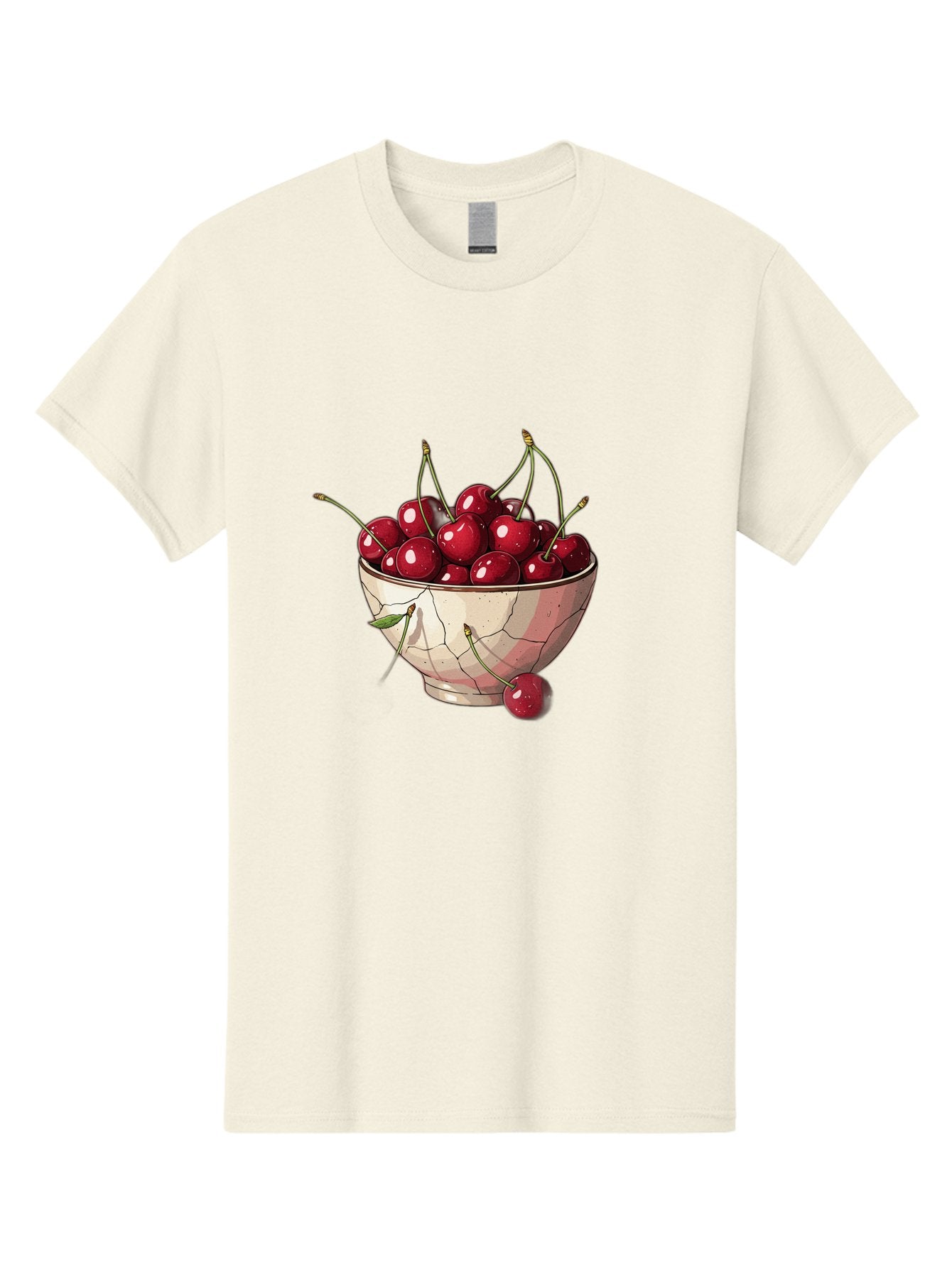 Cherries-In-Bowl-1 Men'S Graphic Tee, 100% Cotton, Comfortable Casual Summer Wear, Machine Washable, Vintage Camera, Old Camera, Antique Camera, Black Camera, Classic Photography, Photography Equipment, Nostalgic Device, Film Camera, Bah732 7