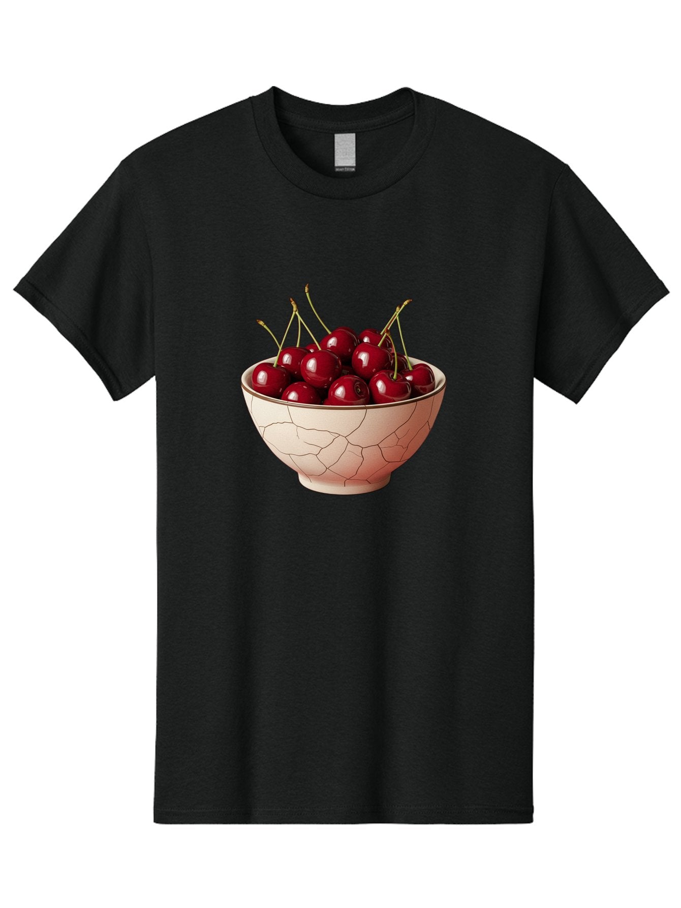 Cherries-In-Bowl-2 Men'S Graphic Tee, 100% Cotton, Comfortable Casual Summer Wear, Machine Washable, Vintage Camera, Old Camera, Antique Camera, Black Camera, Classic Photography, Photography Equipment, Nostalgic Device, Film Camera, Bah733 13