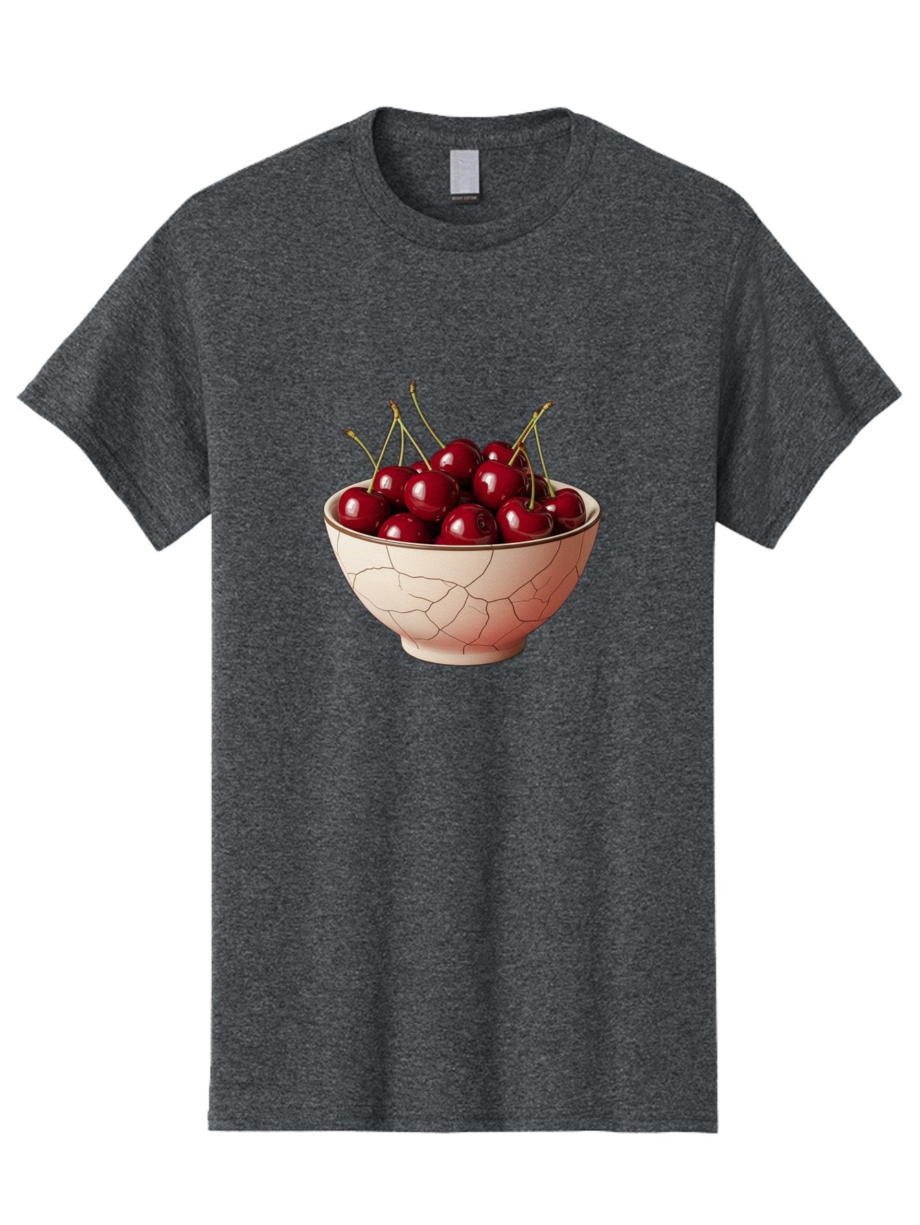 Cherries-In-Bowl-2 Men'S Graphic Tee, 100% Cotton, Comfortable Casual Summer Wear, Machine Washable, Vintage Camera, Old Camera, Antique Camera, Black Camera, Classic Photography, Photography Equipment, Nostalgic Device, Film Camera, Bah733 11