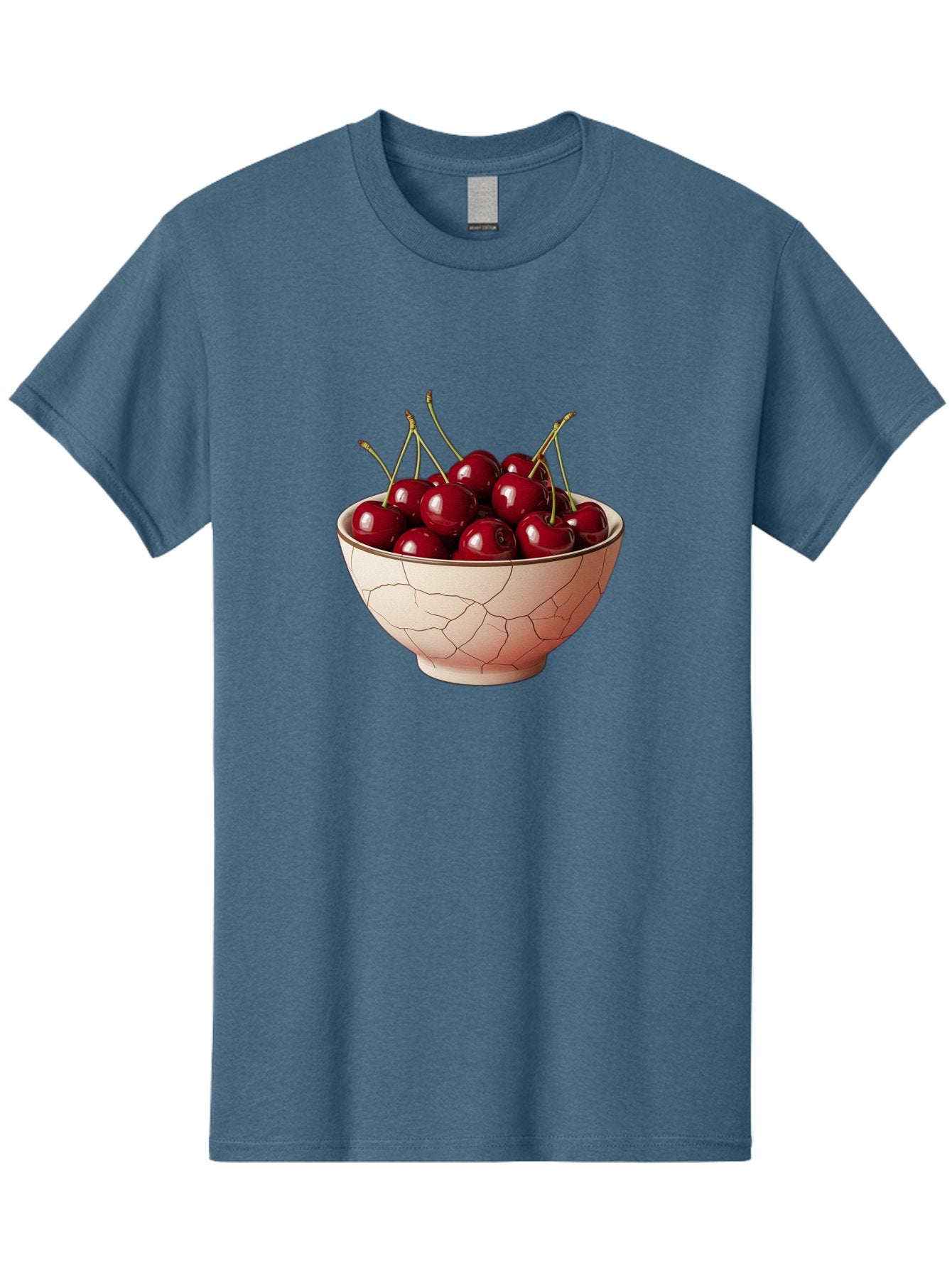 Cherries-In-Bowl-2 Men'S Graphic Tee, 100% Cotton, Comfortable Casual Summer Wear, Machine Washable, Vintage Camera, Old Camera, Antique Camera, Black Camera, Classic Photography, Photography Equipment, Nostalgic Device, Film Camera, Bah733 6
