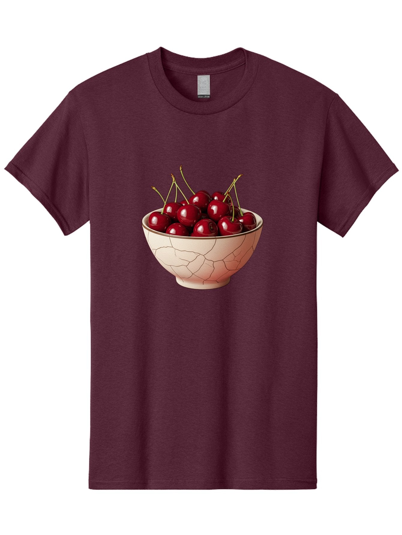 Cherries-In-Bowl-2 Men'S Graphic Tee, 100% Cotton, Comfortable Casual Summer Wear, Machine Washable, Vintage Camera, Old Camera, Antique Camera, Black Camera, Classic Photography, Photography Equipment, Nostalgic Device, Film Camera, Bah733 5