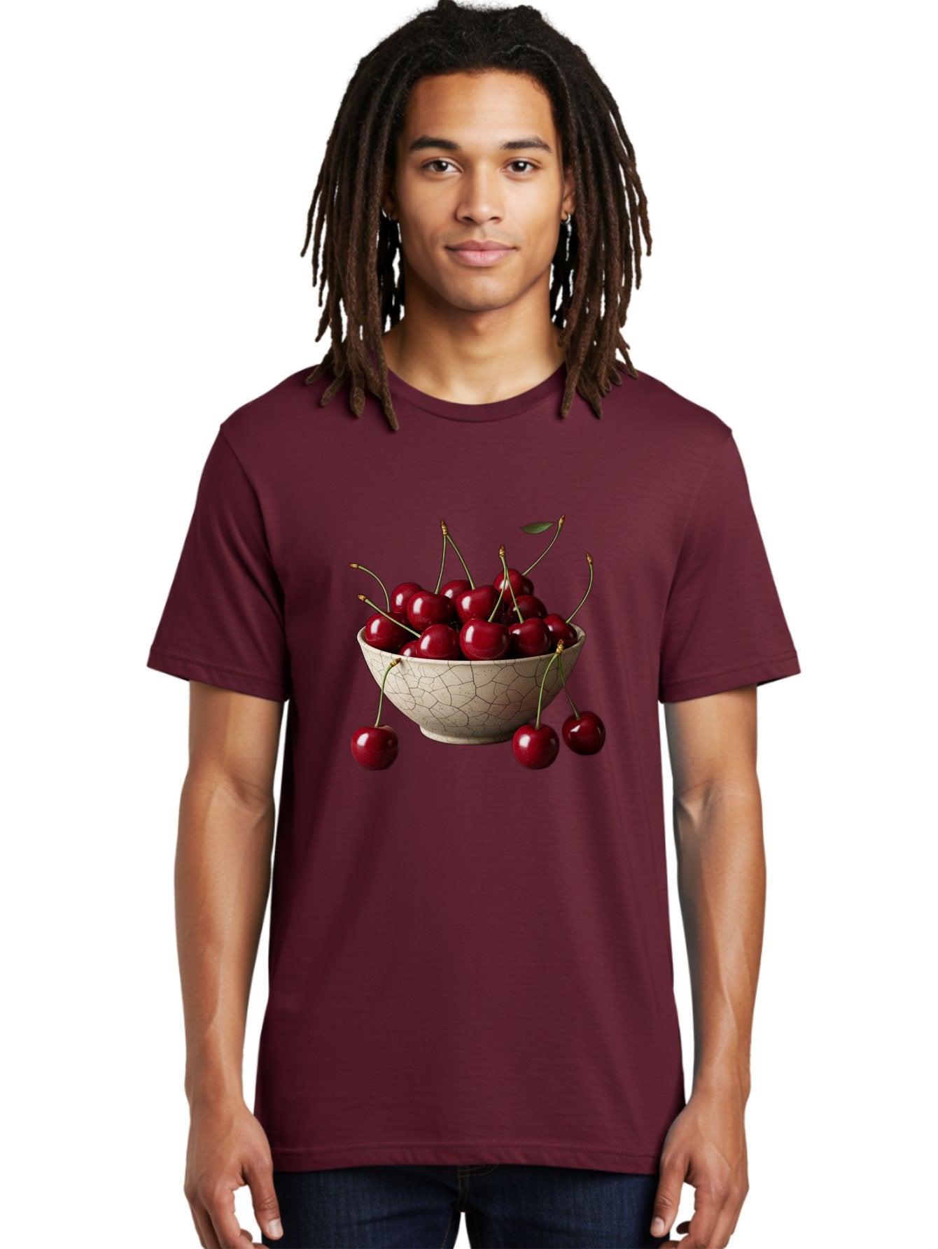Cherries-In-Bowl Men'S Graphic Tee, 100% Cotton, Comfortable Casual Summer Wear, Machine Washable, Vintage Camera, Old Camera, Antique Camera, Black Camera, Classic Photography, Photography Equipment, Nostalgic Device, Film Camera, Camera Art Bah734 19