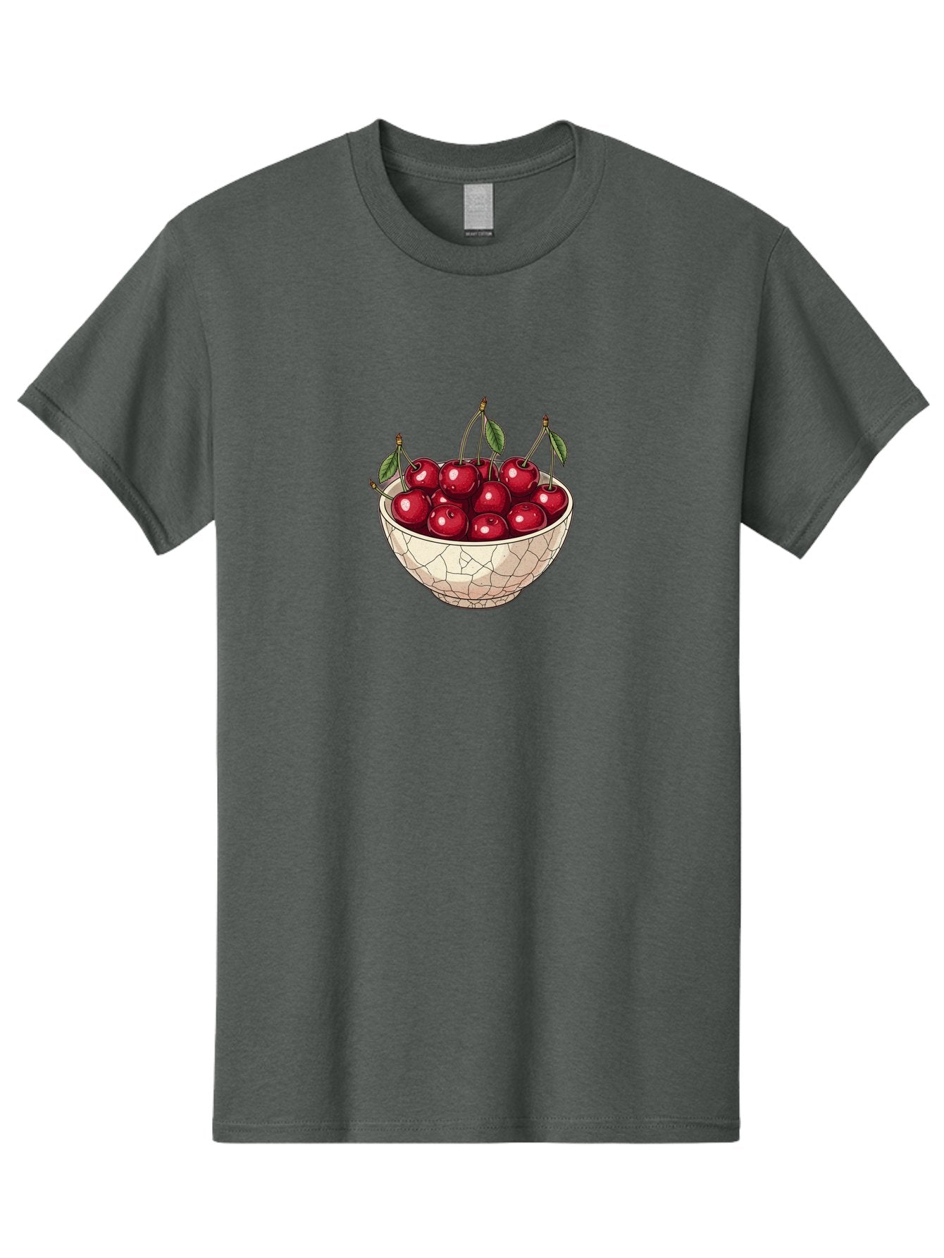 Cherries-In-Ceramic-Bowl Men'S Graphic Tee, 100% Cotton, Comfortable Casual Summer Wear, Machine Washable, Vintage Camera, Old Camera, Antique Camera, Black Camera, Classic Photography, Photography Equipment, Nostalgic Device, Film Camera, Bah735 6