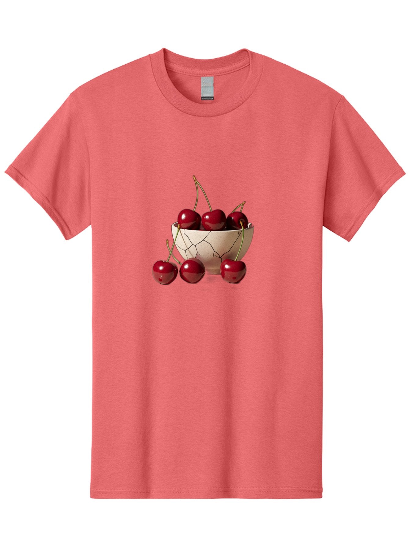 Cherries-In-Cracked-Bowl-2 Men'S Graphic Tee, 100% Cotton, Comfortable Casual Summer Wear, Machine Washable, Vintage Camera, Old Camera, Antique Camera, Black Camera, Classic Photography, Photography Equipment, Nostalgic Device, Film Camera, Bah737 14