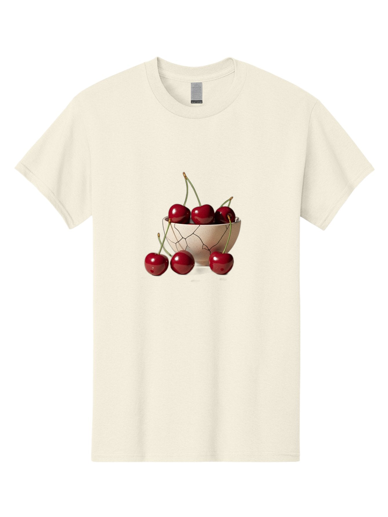 Cherries-In-Cracked-Bowl-2 Men'S Graphic Tee, 100% Cotton, Comfortable Casual Summer Wear, Machine Washable, Vintage Camera, Old Camera, Antique Camera, Black Camera, Classic Photography, Photography Equipment, Nostalgic Device, Film Camera, Bah737 3