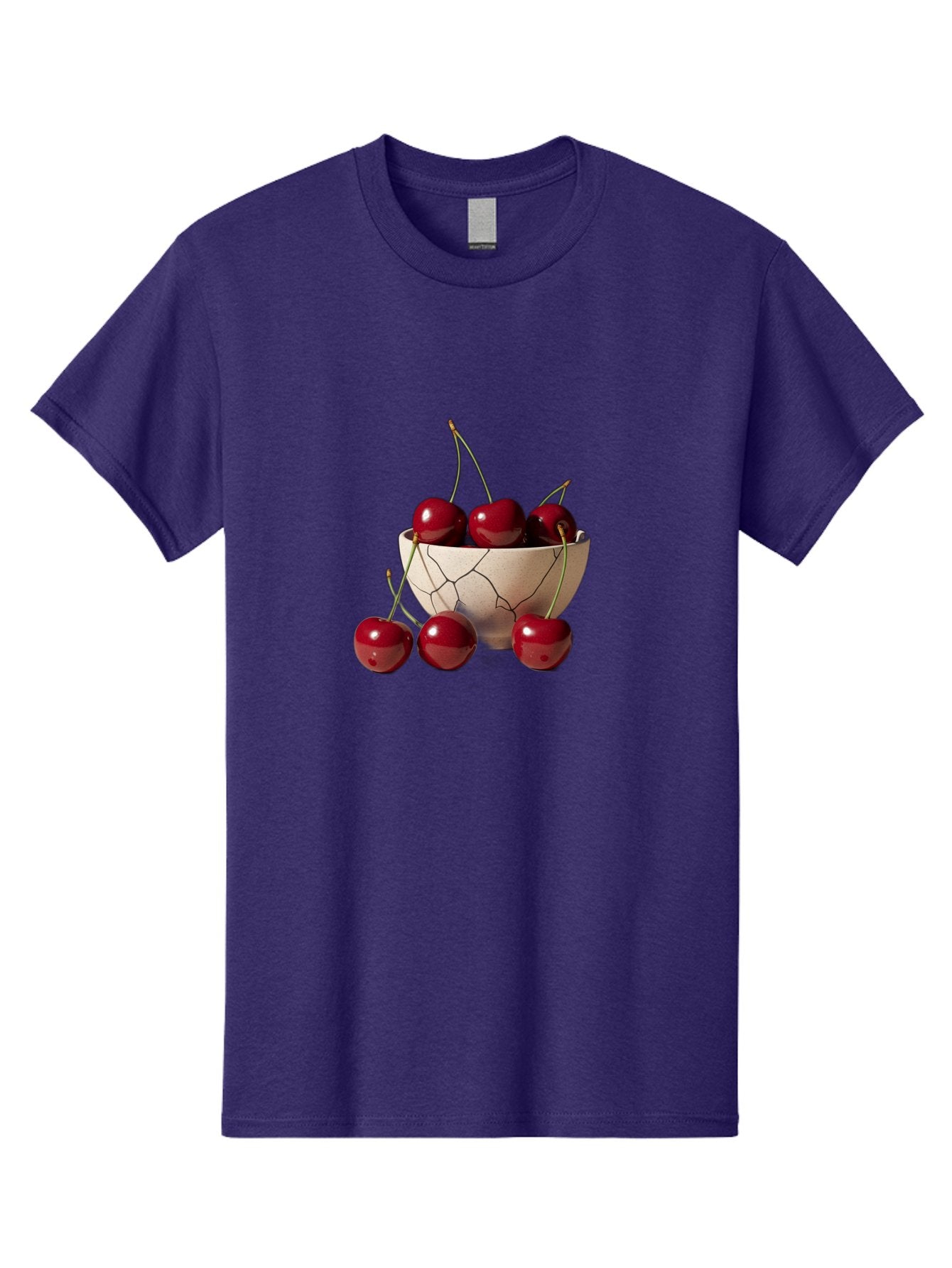 Cherries-In-Cracked-Bowl-2 Men'S Graphic Tee, 100% Cotton, Comfortable Casual Summer Wear, Machine Washable, Vintage Camera, Old Camera, Antique Camera, Black Camera, Classic Photography, Photography Equipment, Nostalgic Device, Film Camera, Bah737 12