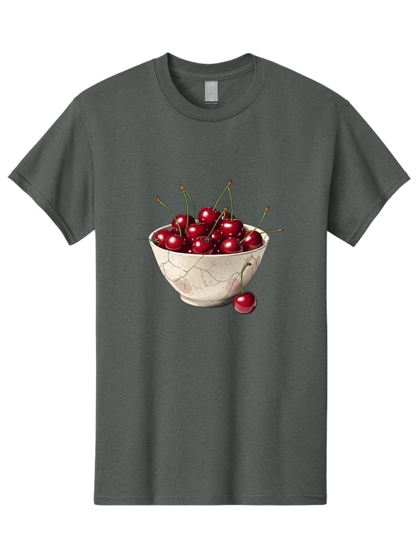 Cherries-In-Cracked-Bowl Men'S Graphic Tee, 100% Cotton, Comfortable Casual Summer Wear, Machine Washable, Vintage Camera, Old Camera, Antique Camera, Black Camera, Classic Photography, Photography Equipment, Nostalgic Device, Film Camera, Bah738 12