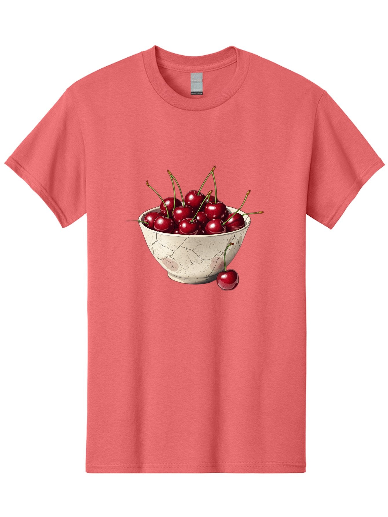 Cherries-In-Cracked-Bowl Men'S Graphic Tee, 100% Cotton, Comfortable Casual Summer Wear, Machine Washable, Vintage Camera, Old Camera, Antique Camera, Black Camera, Classic Photography, Photography Equipment, Nostalgic Device, Film Camera, Bah738
