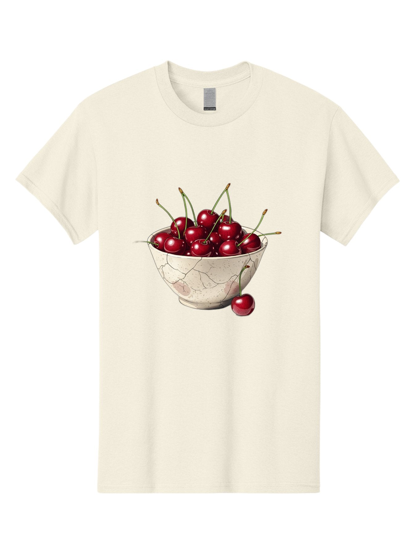 Cherries-In-Cracked-Bowl Men'S Graphic Tee, 100% Cotton, Comfortable Casual Summer Wear, Machine Washable, Vintage Camera, Old Camera, Antique Camera, Black Camera, Classic Photography, Photography Equipment, Nostalgic Device, Film Camera, Bah738