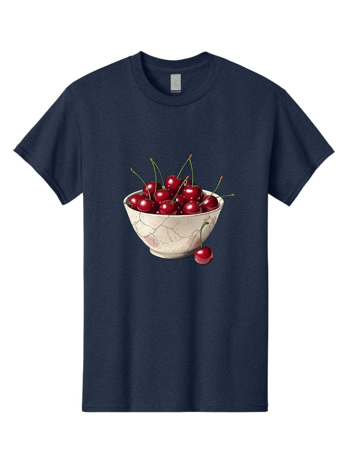 Cherries-In-Cracked-Bowl Men'S Graphic Tee, 100% Cotton, Comfortable Casual Summer Wear, Machine Washable, Vintage Camera, Old Camera, Antique Camera, Black Camera, Classic Photography, Photography Equipment, Nostalgic Device, Film Camera, Bah738 9