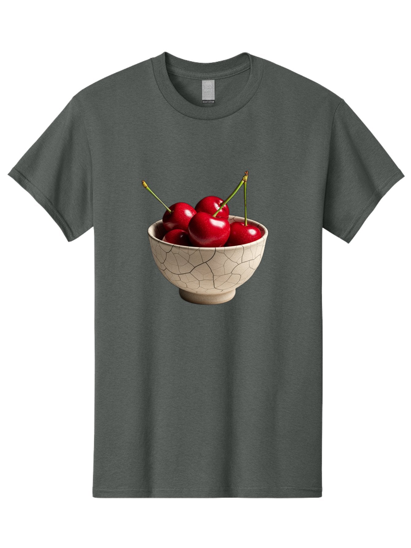 Cherries-In-Kintsugi-Bowl Men'S Graphic Tee, 100% Cotton, Comfortable Casual Summer Wear, Machine Washable, Vintage Camera, Old Camera, Antique Camera, Black Camera, Classic Photography, Photography Equipment, Nostalgic Device, Film Camera, Bah740 9