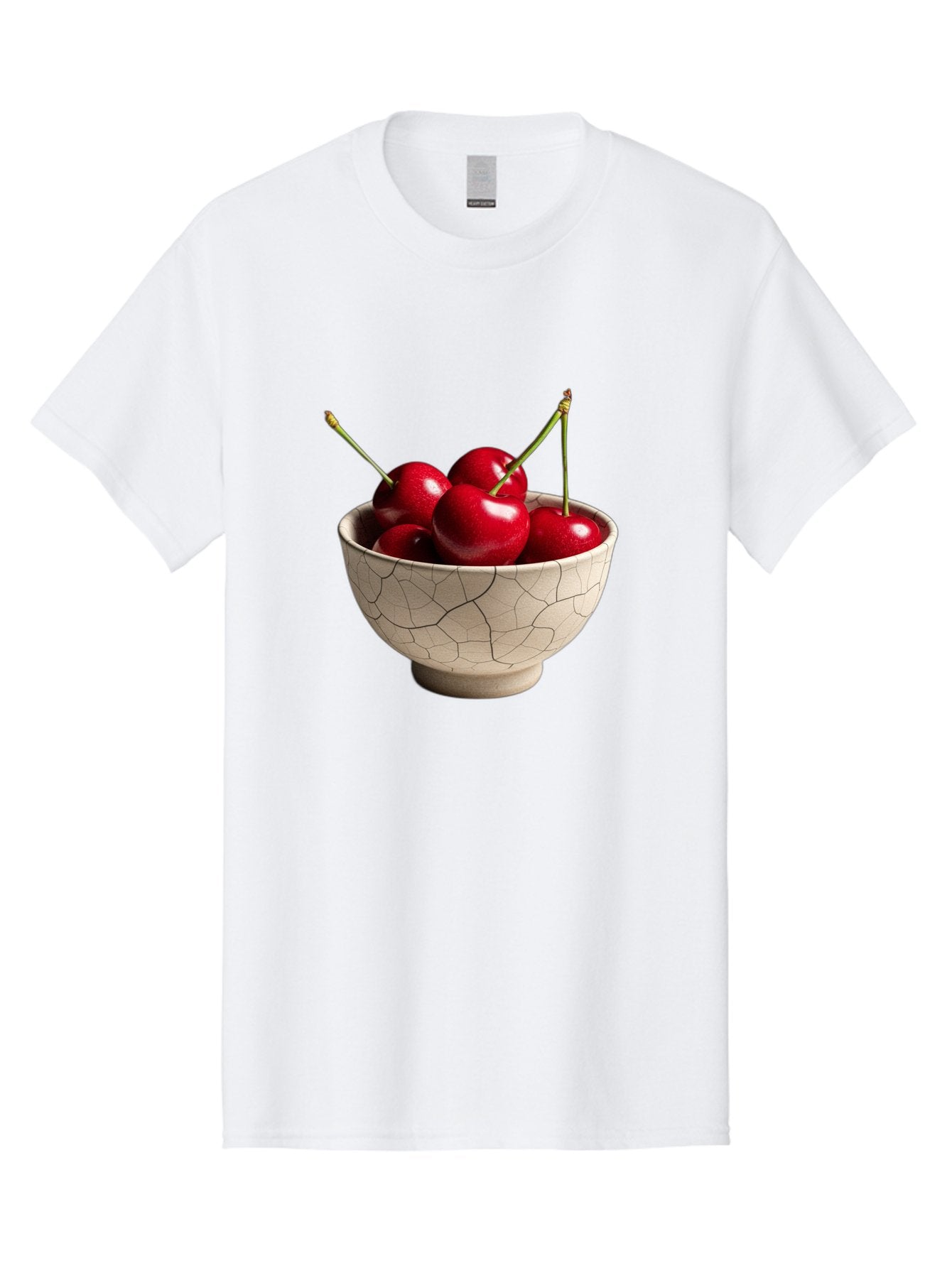 Cherries-In-Kintsugi-Bowl Men'S Graphic Tee, 100% Cotton, Comfortable Casual Summer Wear, Machine Washable, Vintage Camera, Old Camera, Antique Camera, Black Camera, Classic Photography, Photography Equipment, Nostalgic Device, Film Camera, Bah740 10