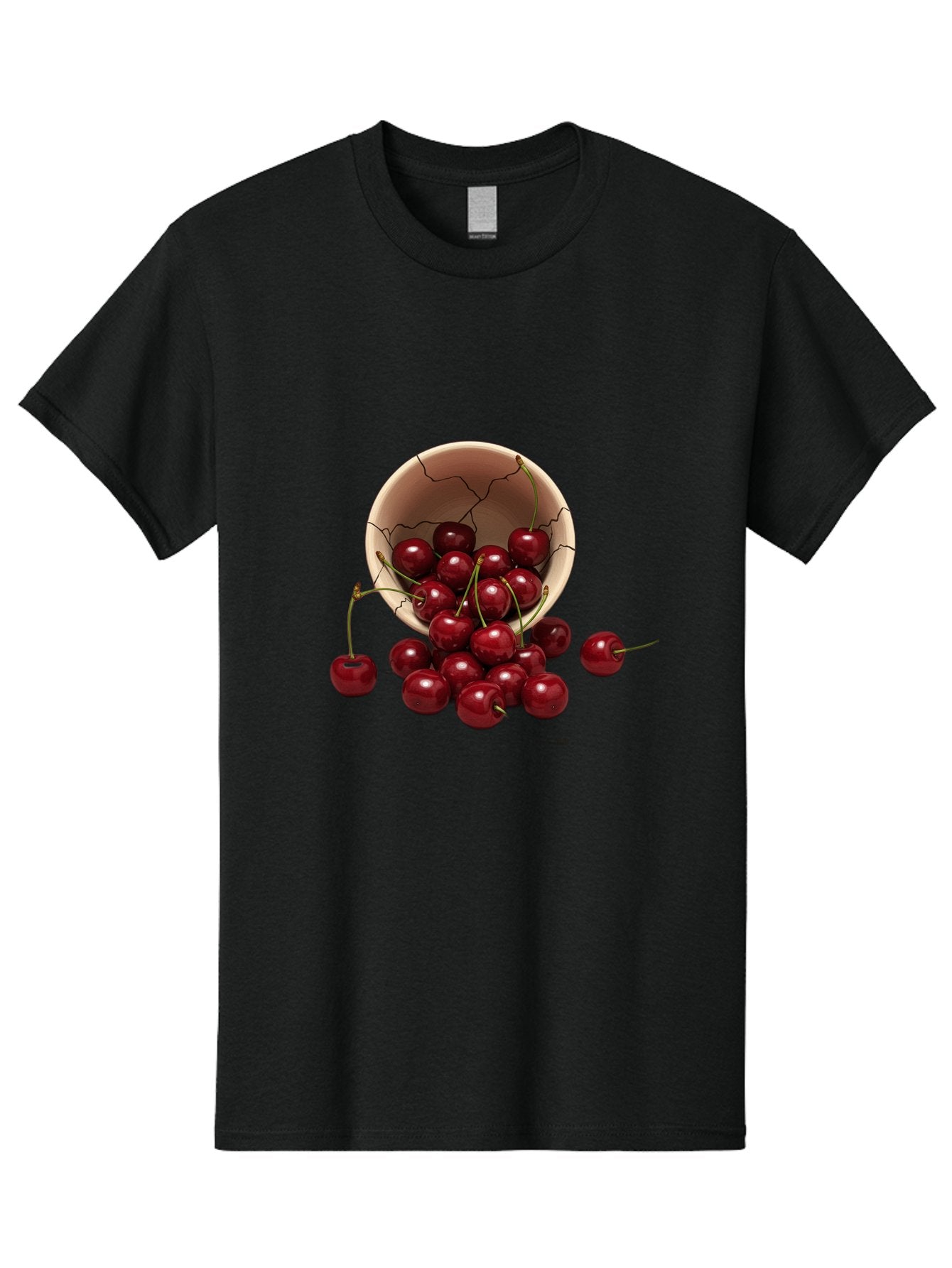 Cherries Men'S Graphic Tee, 100% Cotton, Comfortable Casual Summer Wear, Machine Washable, Vintage Camera, Old Camera, Antique Camera, Black Camera, Classic Photography, Photography Equipment, Nostalgic Device, Film Camera, Camera Art Bah741 14