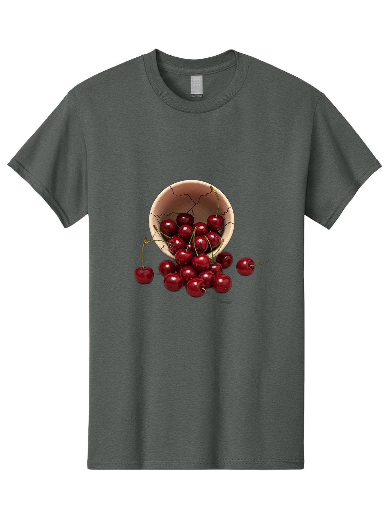 Cherries Men'S Graphic Tee, 100% Cotton, Comfortable Casual Summer Wear, Machine Washable, Vintage Camera, Old Camera, Antique Camera, Black Camera, Classic Photography, Photography Equipment, Nostalgic Device, Film Camera, Camera Art Bah741 5