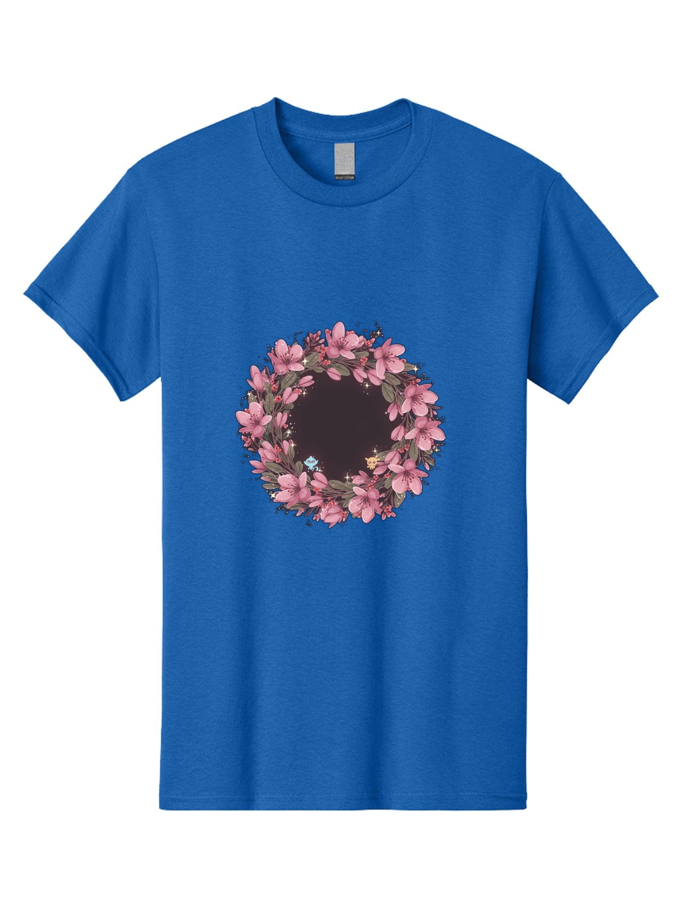 Cherry-Blossom-Wreath Men'S Graphic Tee, 100% Cotton, Comfortable Casual Summer Wear, Machine Washable, Vintage Camera, Old Camera, Antique Camera, Black Camera, Classic Photography, Photography Equipment, Nostalgic Device, Film Camera, Bah743 14