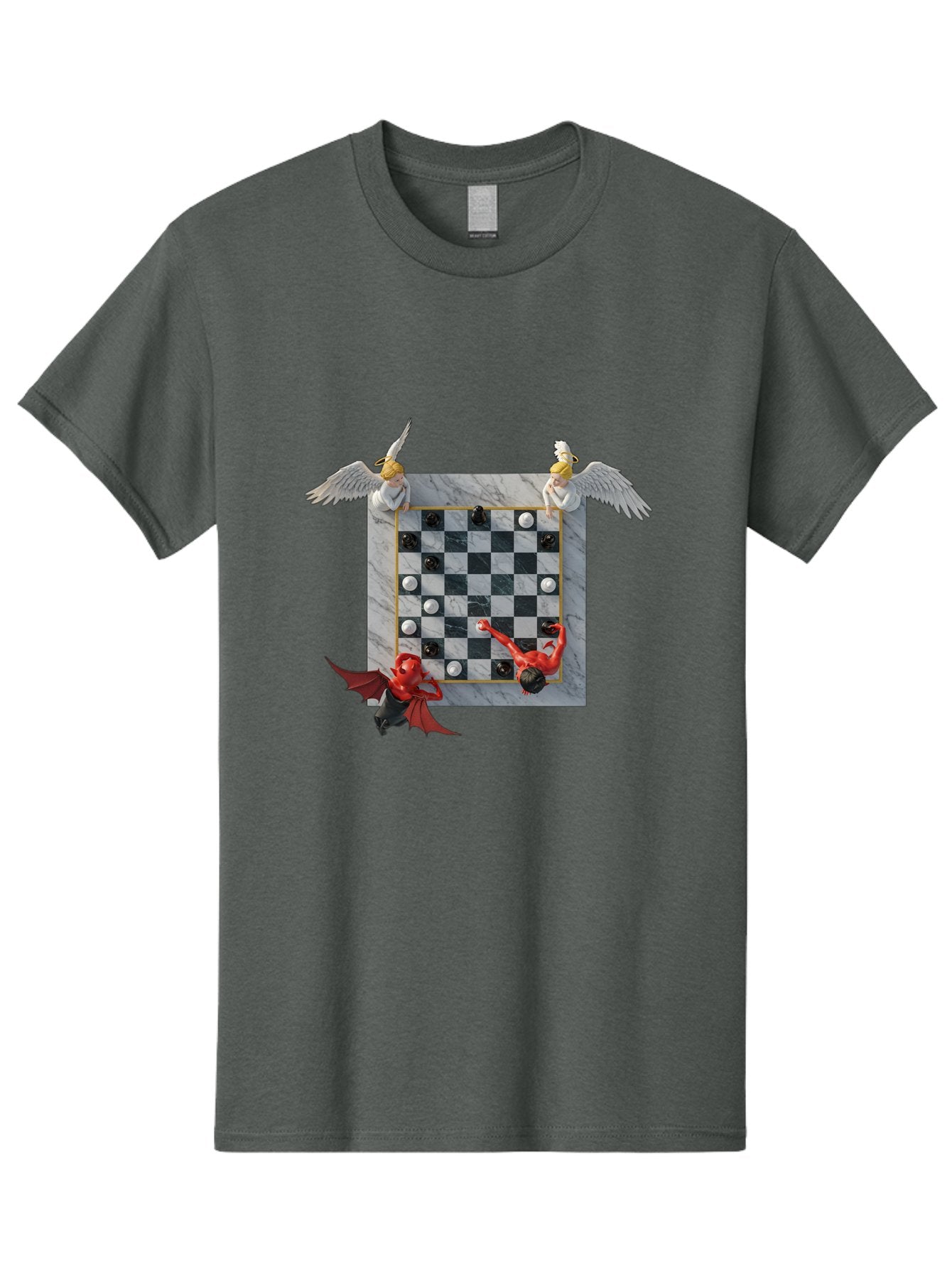 Chess-Game-1 Men'S Graphic Tee, 100% Cotton, Comfortable Casual Summer Wear, Machine Washable, Vintage Camera, Old Camera, Antique Camera, Black Camera, Classic Photography, Photography Equipment, Nostalgic Device, Film Camera, Camera Art Bah744 13