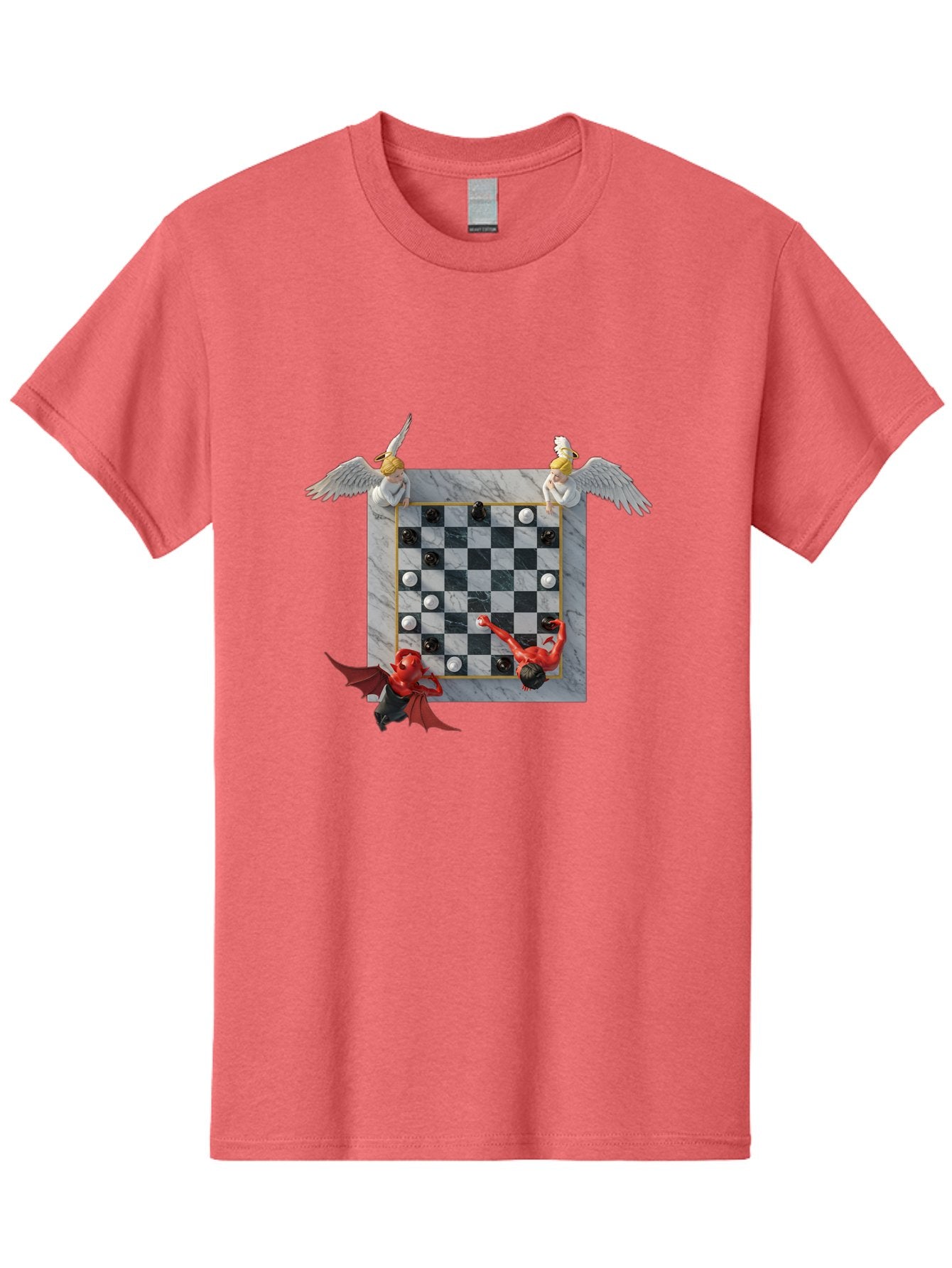 Chess-Game-1 Men'S Graphic Tee, 100% Cotton, Comfortable Casual Summer Wear, Machine Washable, Vintage Camera, Old Camera, Antique Camera, Black Camera, Classic Photography, Photography Equipment, Nostalgic Device, Film Camera, Camera Art Bah744 6