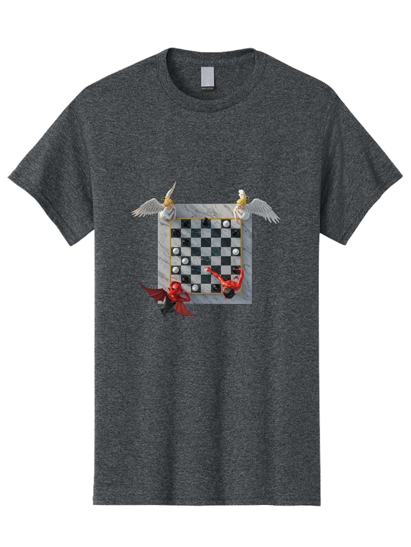 Chess-Game-1 Men'S Graphic Tee, 100% Cotton, Comfortable Casual Summer Wear, Machine Washable, Vintage Camera, Old Camera, Antique Camera, Black Camera, Classic Photography, Photography Equipment, Nostalgic Device, Film Camera, Camera Art Bah744 7