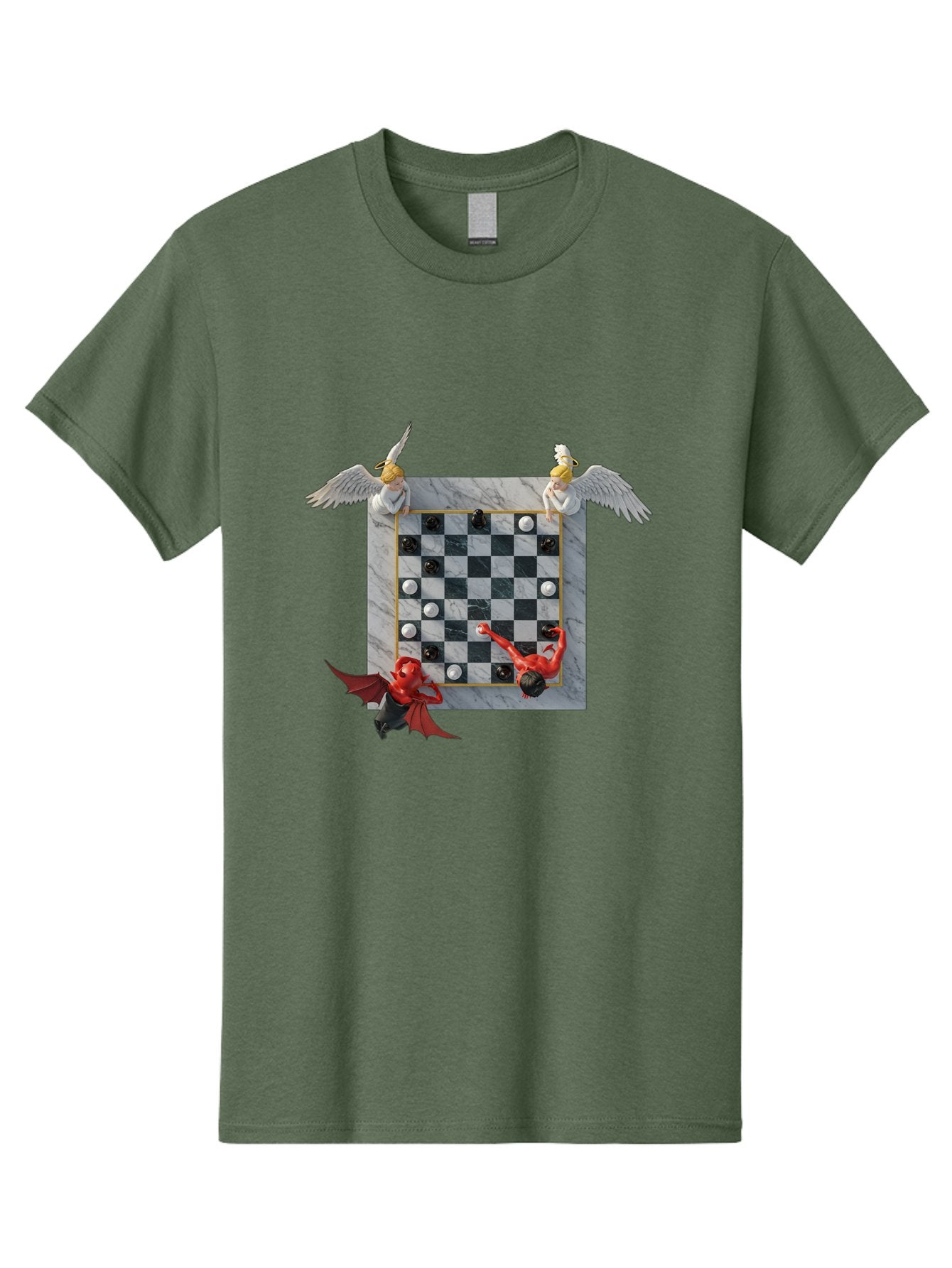 Chess-Game-1 Men'S Graphic Tee, 100% Cotton, Comfortable Casual Summer Wear, Machine Washable, Vintage Camera, Old Camera, Antique Camera, Black Camera, Classic Photography, Photography Equipment, Nostalgic Device, Film Camera, Camera Art Bah744