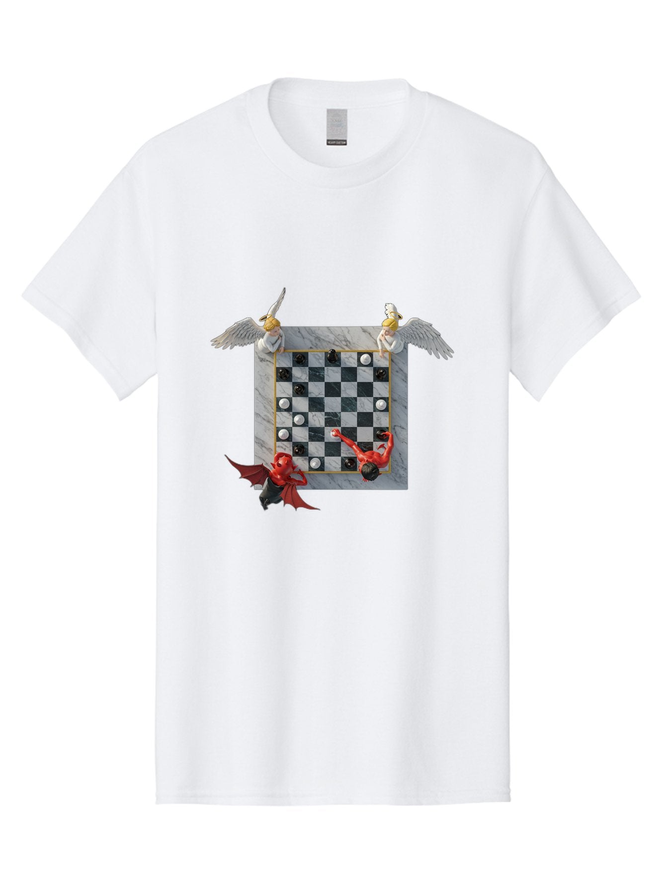 Chess-Game-1 Men'S Graphic Tee, 100% Cotton, Comfortable Casual Summer Wear, Machine Washable, Vintage Camera, Old Camera, Antique Camera, Black Camera, Classic Photography, Photography Equipment, Nostalgic Device, Film Camera, Camera Art Bah744