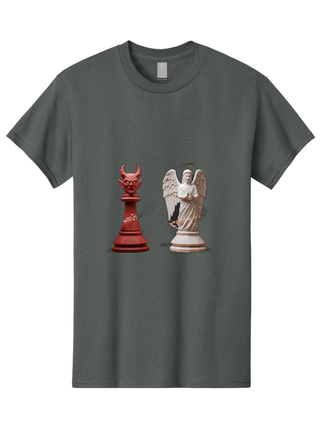 Chess-Pieces Men'S Graphic Tee, 100% Cotton, Comfortable Casual Summer Wear, Machine Washable, Vintage Camera, Old Camera, Antique Camera, Black Camera, Classic Photography, Photography Equipment, Nostalgic Device, Film Camera, Camera Art Bah747