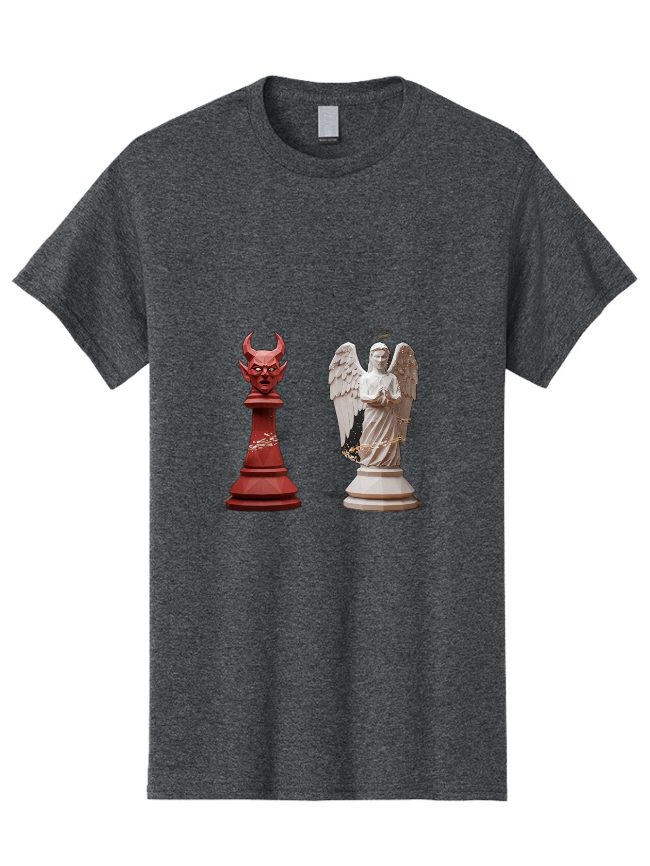 Chess-Pieces Men'S Graphic Tee, 100% Cotton, Comfortable Casual Summer Wear, Machine Washable, Vintage Camera, Old Camera, Antique Camera, Black Camera, Classic Photography, Photography Equipment, Nostalgic Device, Film Camera, Camera Art Bah747 8