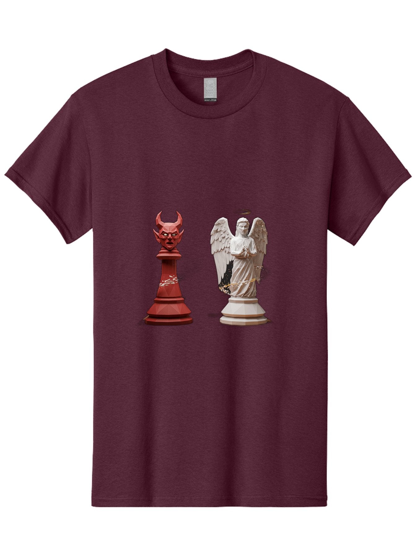 Chess-Pieces Men'S Graphic Tee, 100% Cotton, Comfortable Casual Summer Wear, Machine Washable, Vintage Camera, Old Camera, Antique Camera, Black Camera, Classic Photography, Photography Equipment, Nostalgic Device, Film Camera, Camera Art Bah747 4