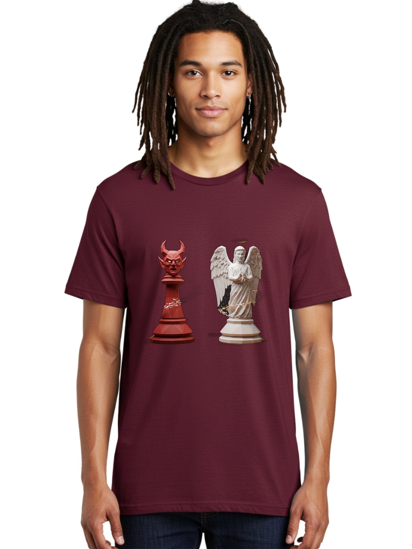 Chess-Pieces Men'S Graphic Tee, 100% Cotton, Comfortable Casual Summer Wear, Machine Washable, Vintage Camera, Old Camera, Antique Camera, Black Camera, Classic Photography, Photography Equipment, Nostalgic Device, Film Camera, Camera Art Bah747 18