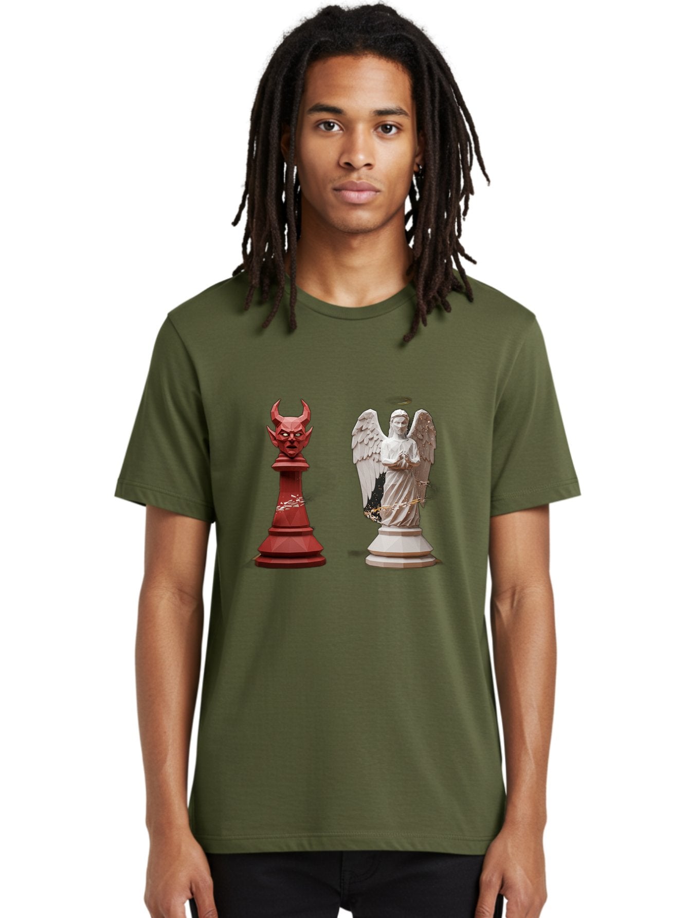 Chess-Pieces Men'S Graphic Tee, 100% Cotton, Comfortable Casual Summer Wear, Machine Washable, Vintage Camera, Old Camera, Antique Camera, Black Camera, Classic Photography, Photography Equipment, Nostalgic Device, Film Camera, Camera Art Bah747 27