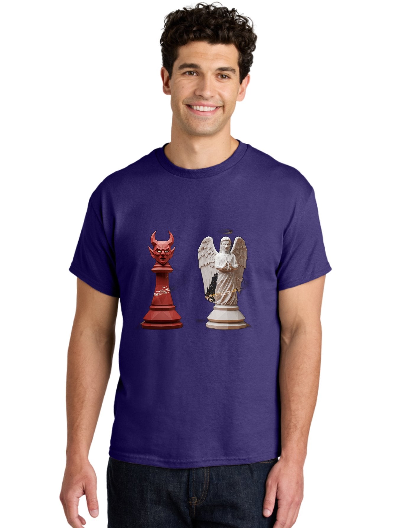 Chess-Pieces Men'S Graphic Tee, 100% Cotton, Comfortable Casual Summer Wear, Machine Washable, Vintage Camera, Old Camera, Antique Camera, Black Camera, Classic Photography, Photography Equipment, Nostalgic Device, Film Camera, Camera Art Bah747 16